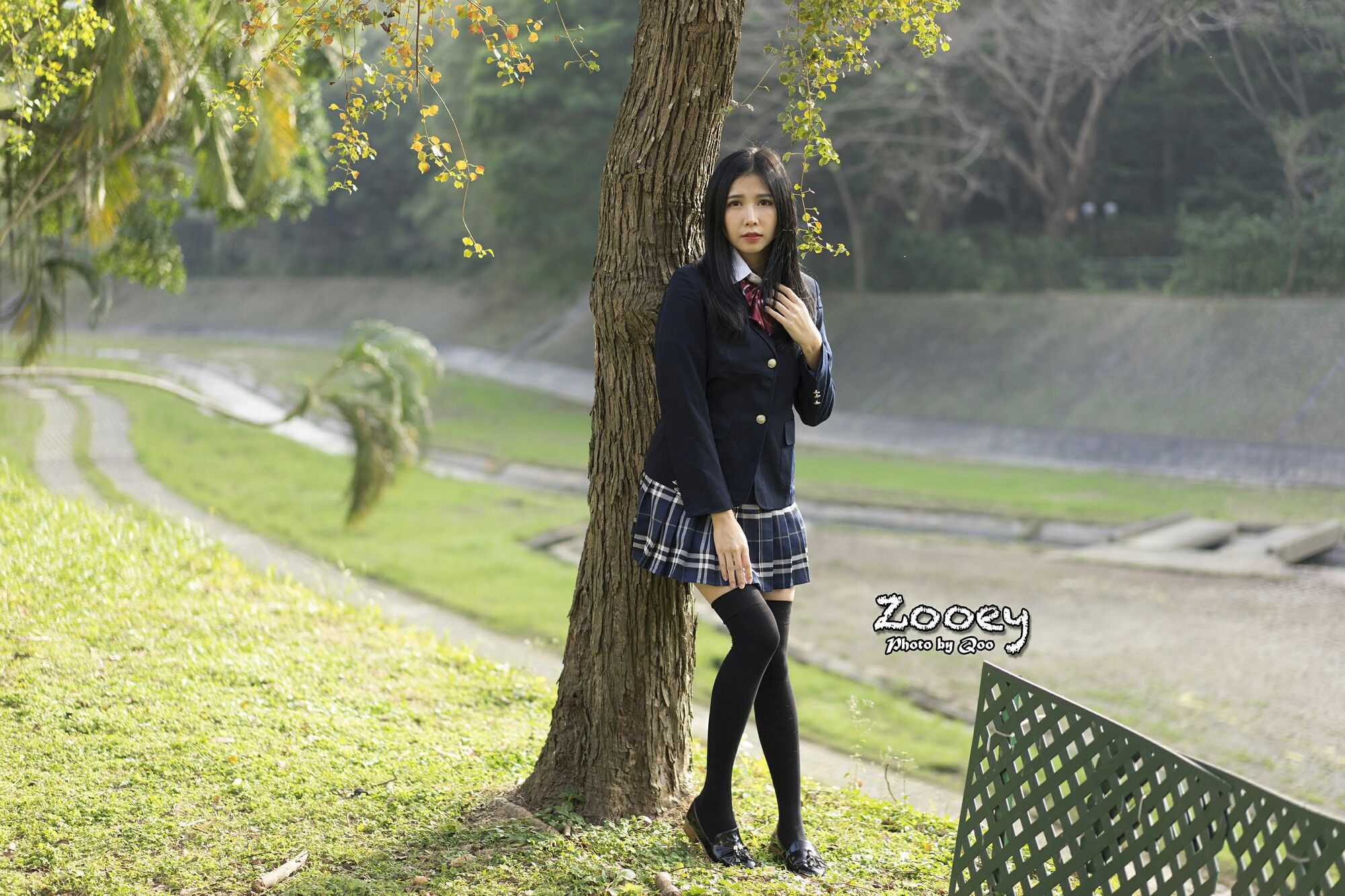 Zooey《外拍小清新3套服装》-图59