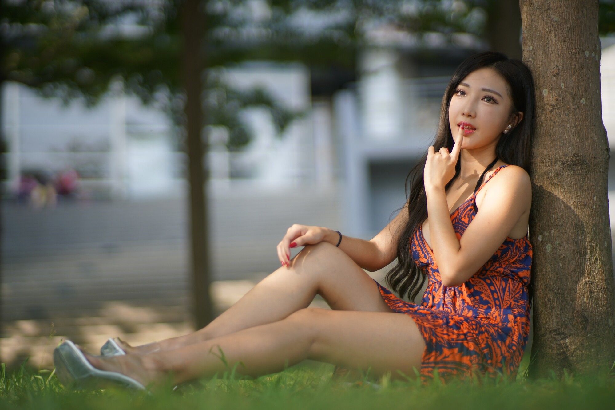 赵芸Syuan《台中美術館 长裙系列》-图14