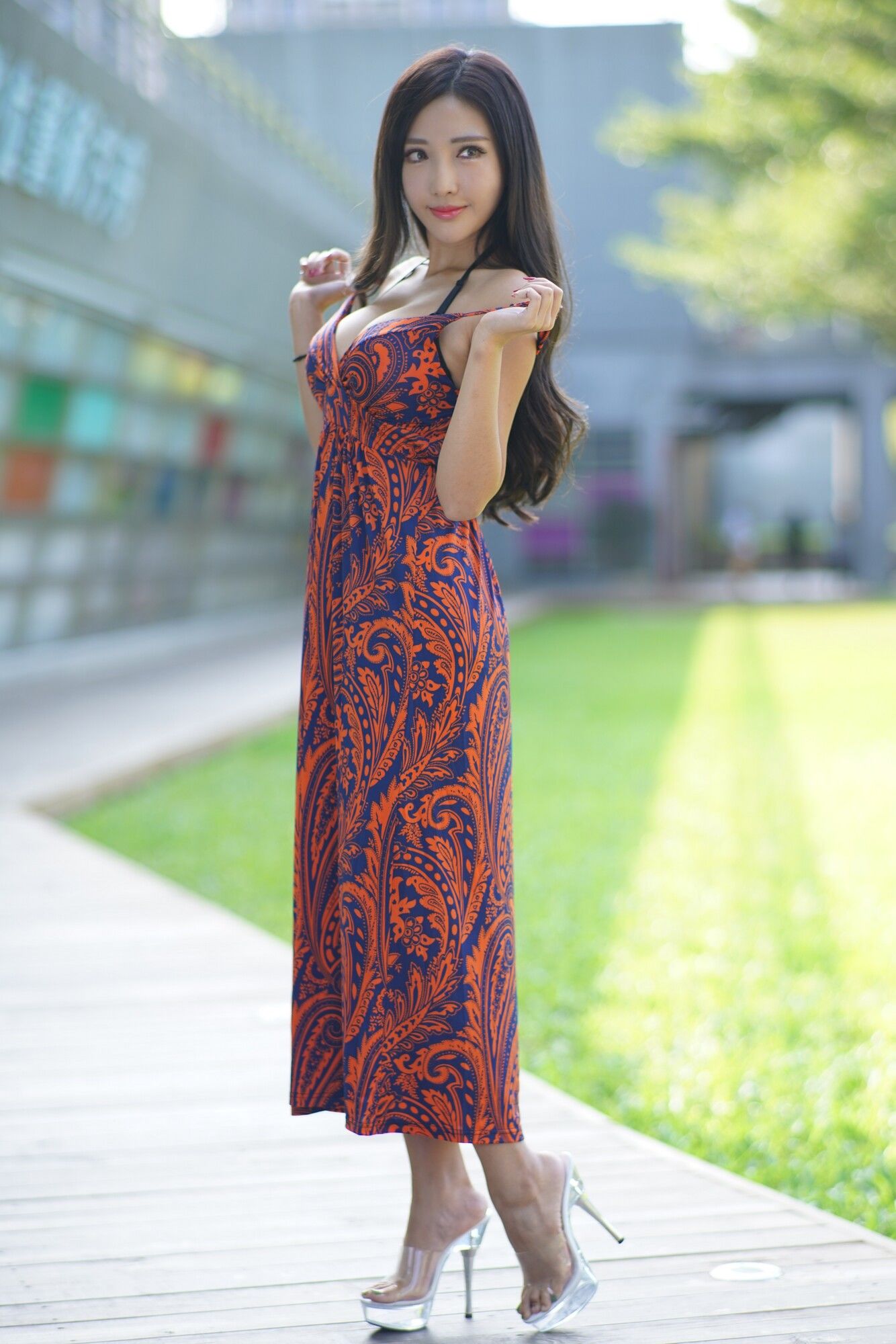 赵芸Syuan《台中美術館 长裙系列》-图25