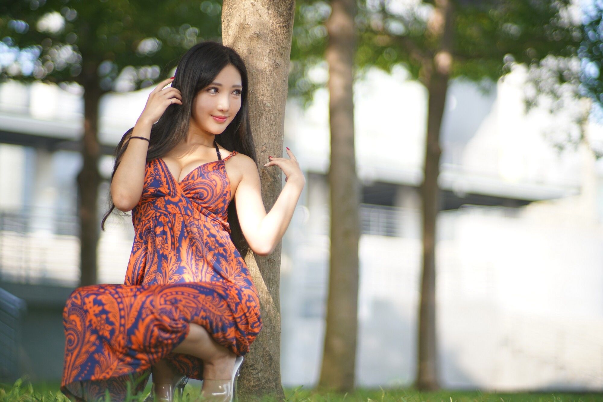 赵芸Syuan《台中美術館 长裙系列》-图34