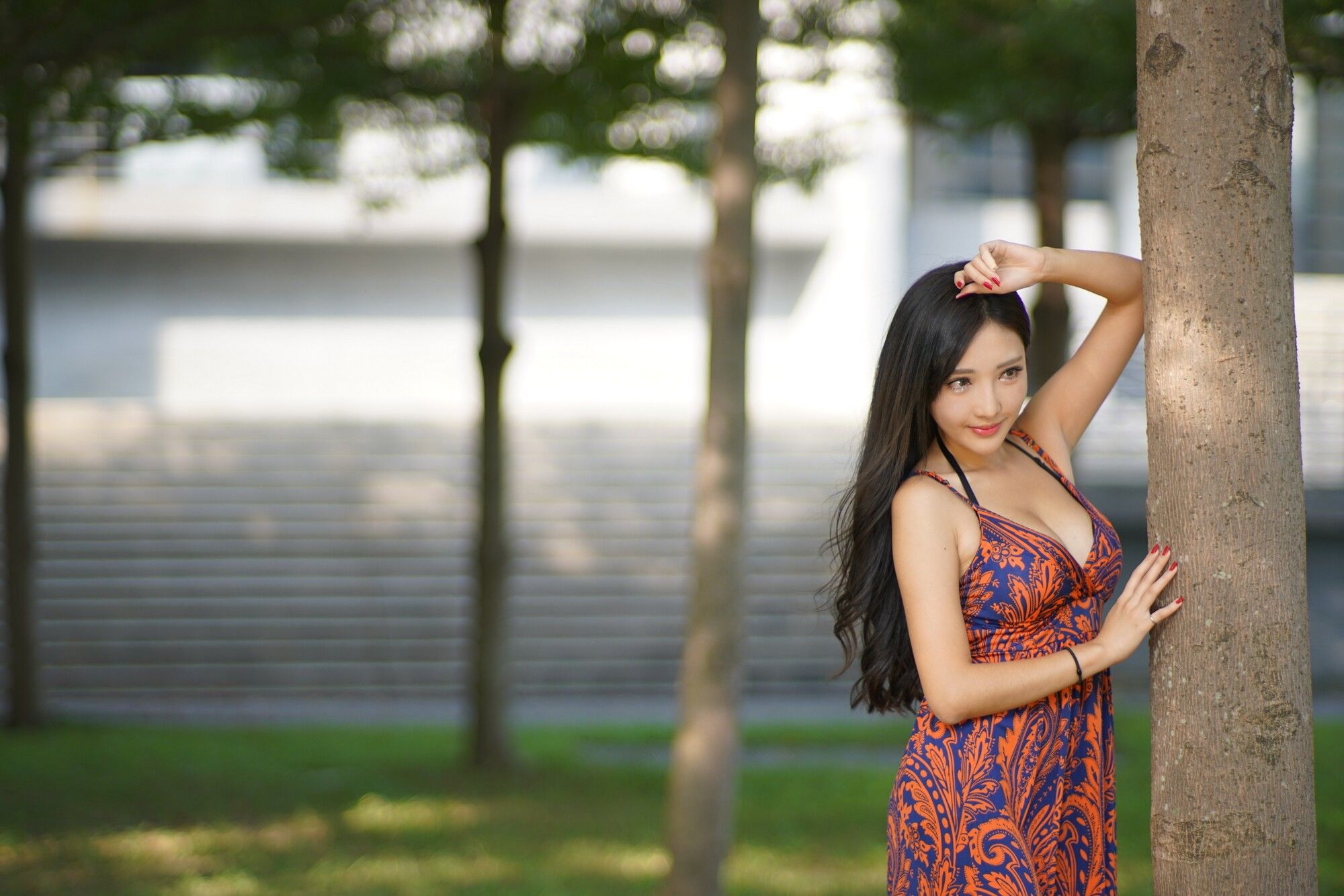 赵芸Syuan《台中美術館 长裙系列》-图43