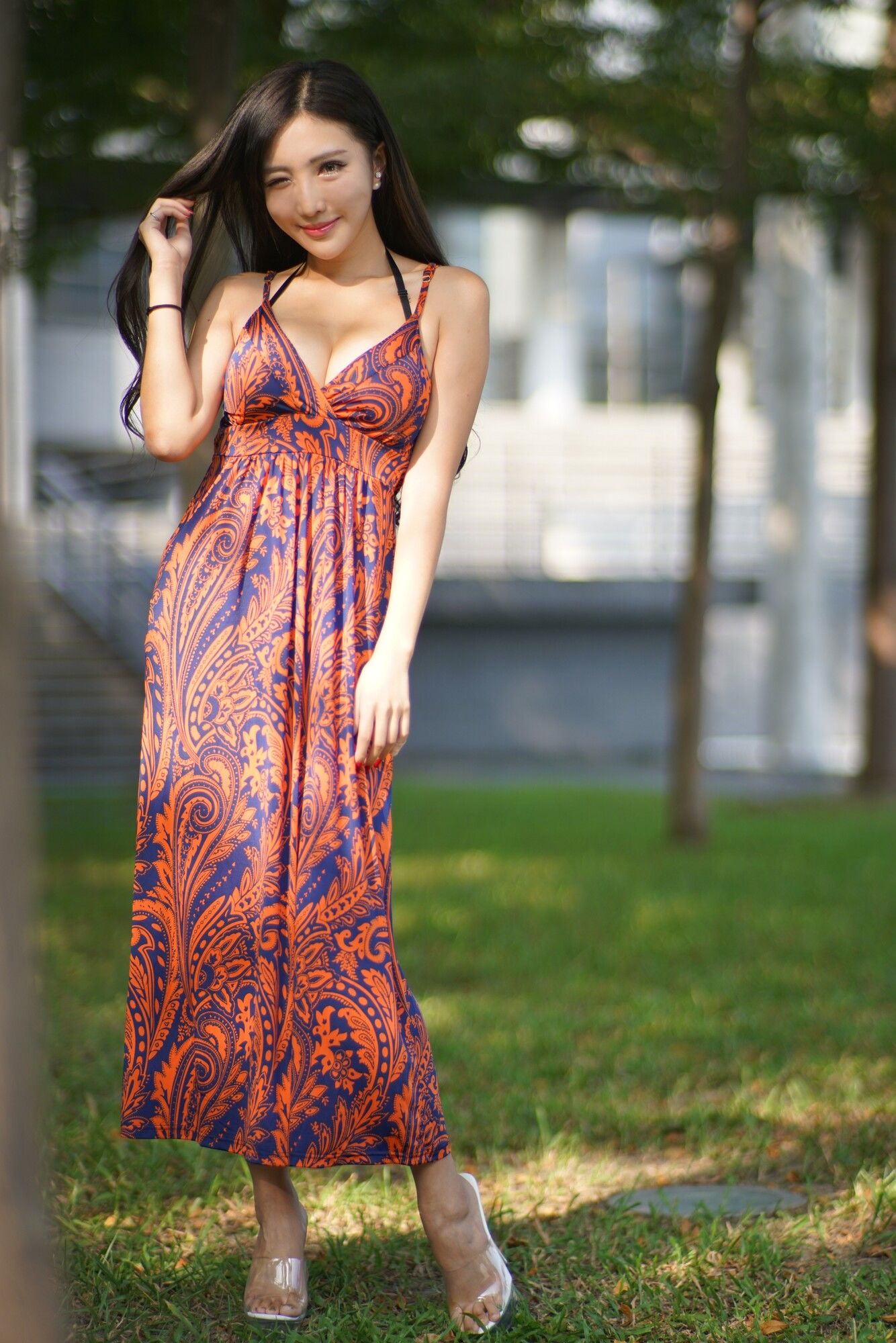 赵芸Syuan《台中美術館 长裙系列》-图54