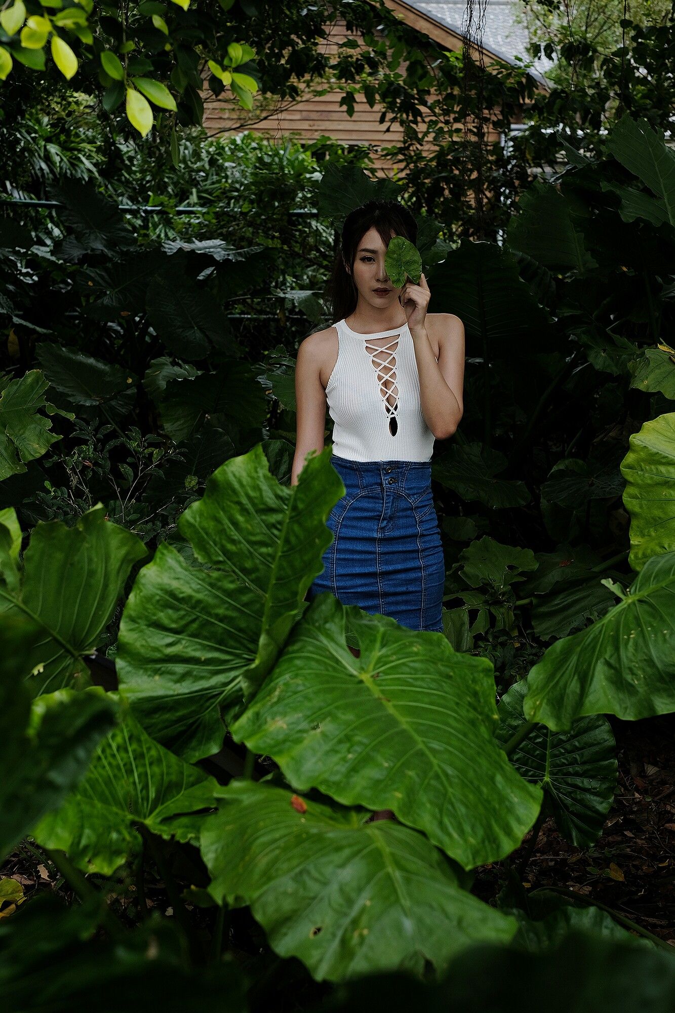 Miso夏晴《牛仔街拍》-图17