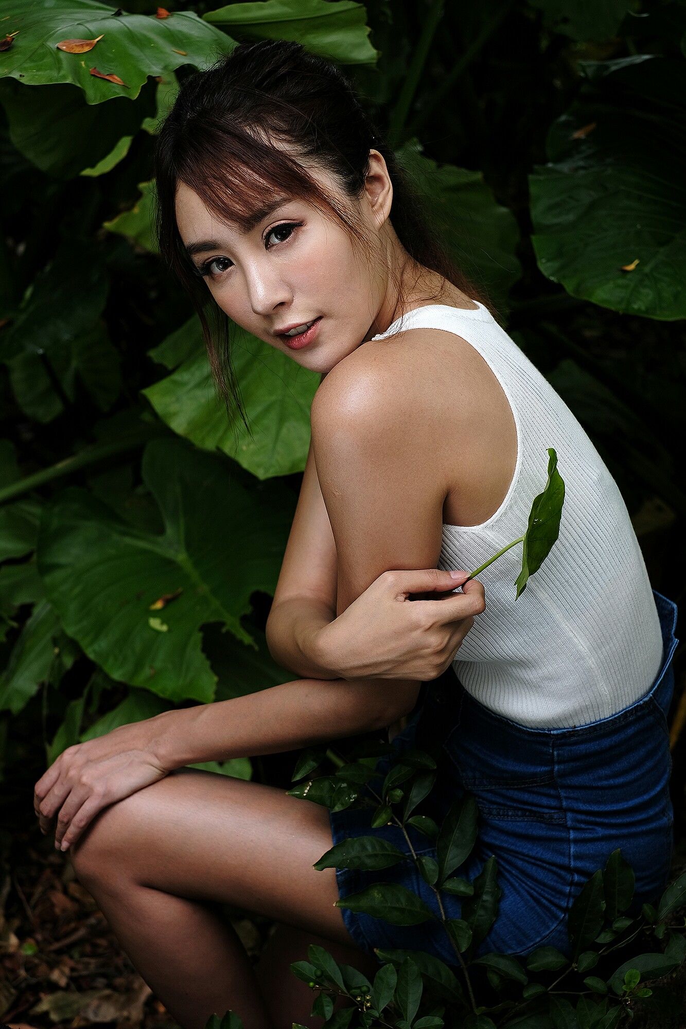 Miso夏晴《牛仔街拍》-图19