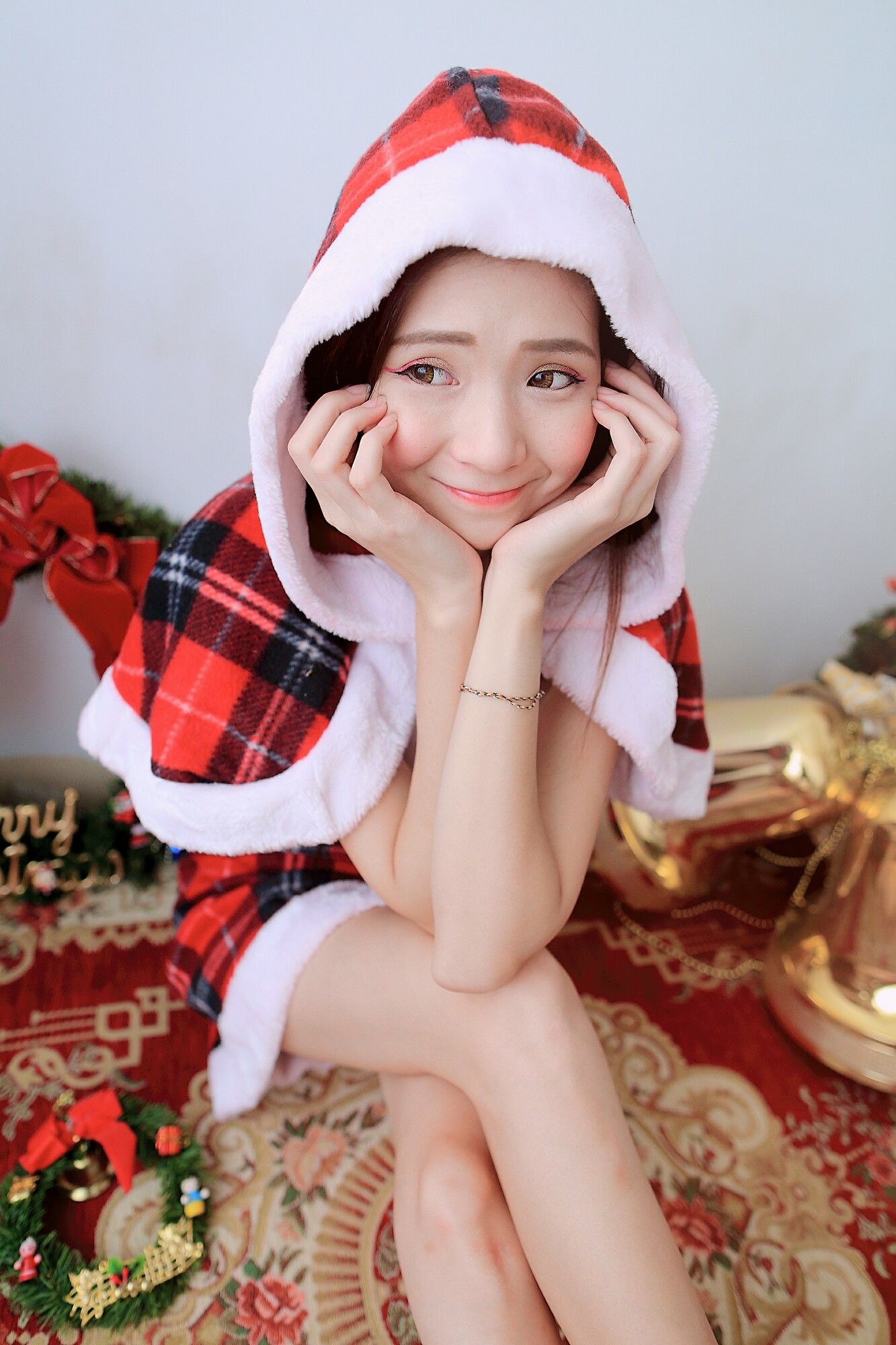 吴诺DUDU 圣诞棚拍-图24