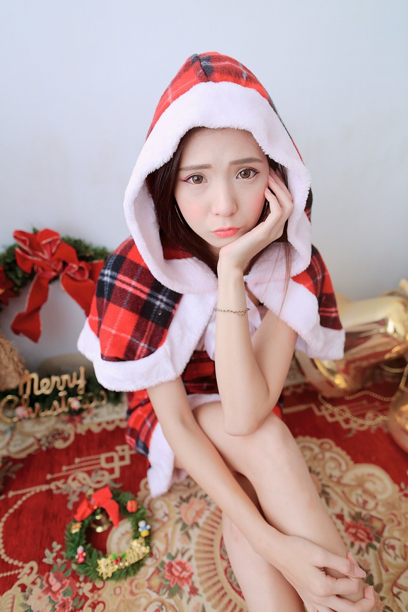 吴诺DUDU 圣诞棚拍-图3