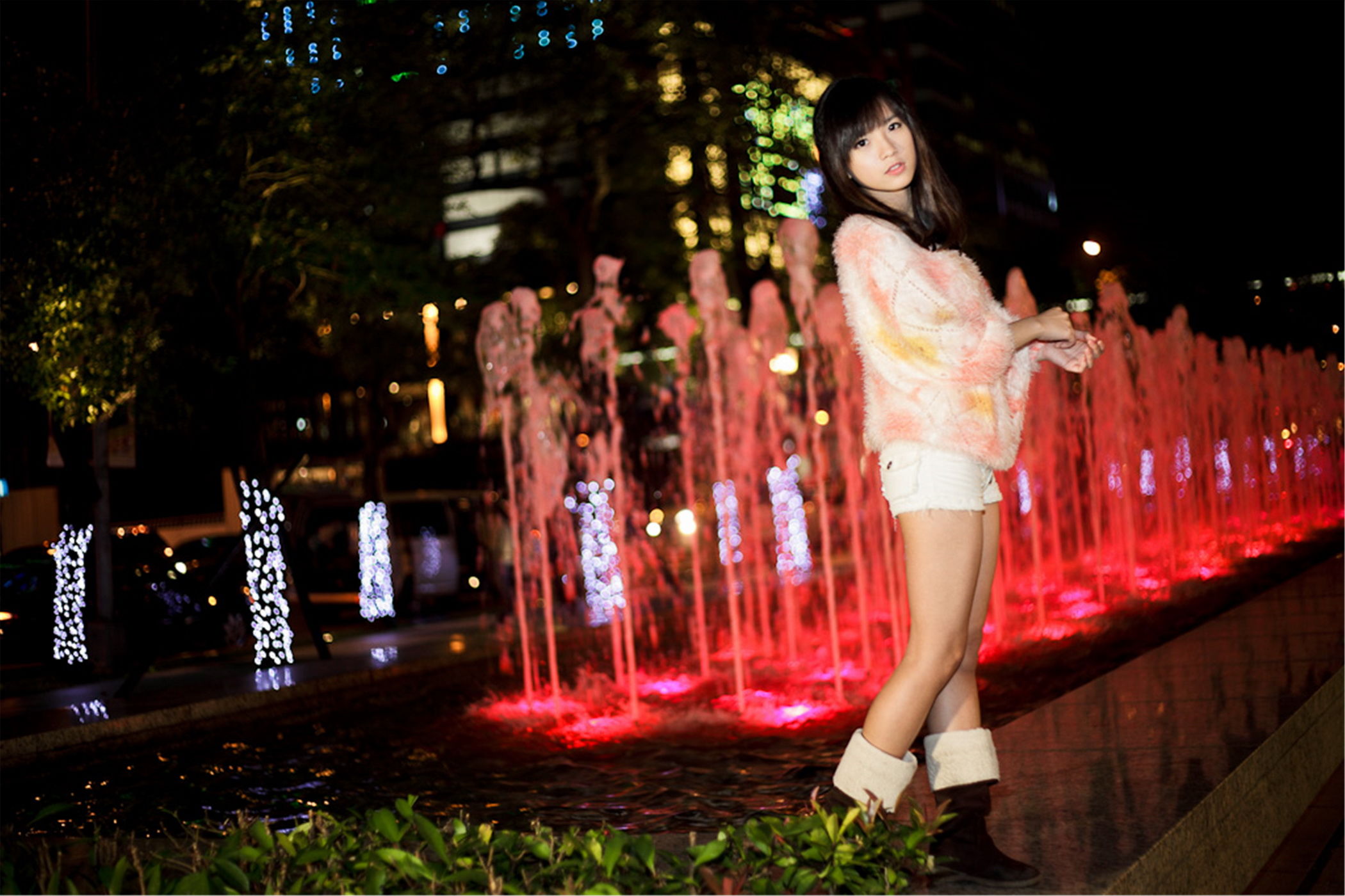 虞成敬(小敬)《信義商區圣诞节夜拍》-图0