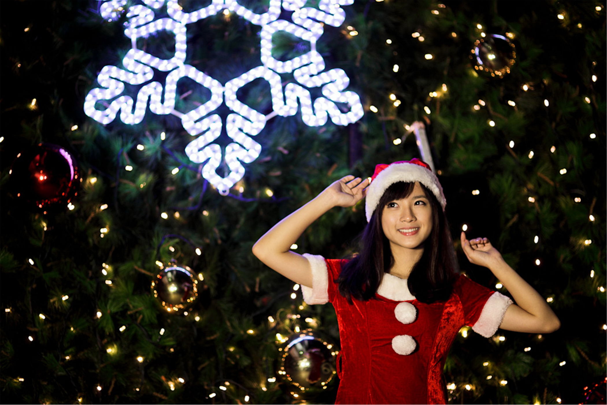 虞成敬(小敬)《信義商區圣诞节夜拍》-图8