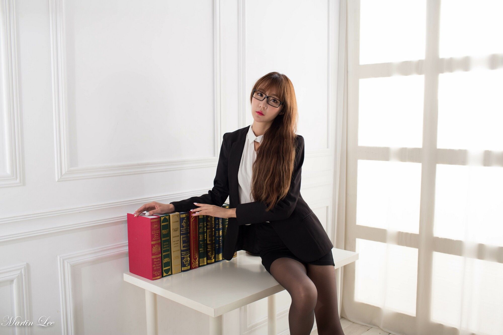 吕蔓《黑丝丽人 三套服装》-图70