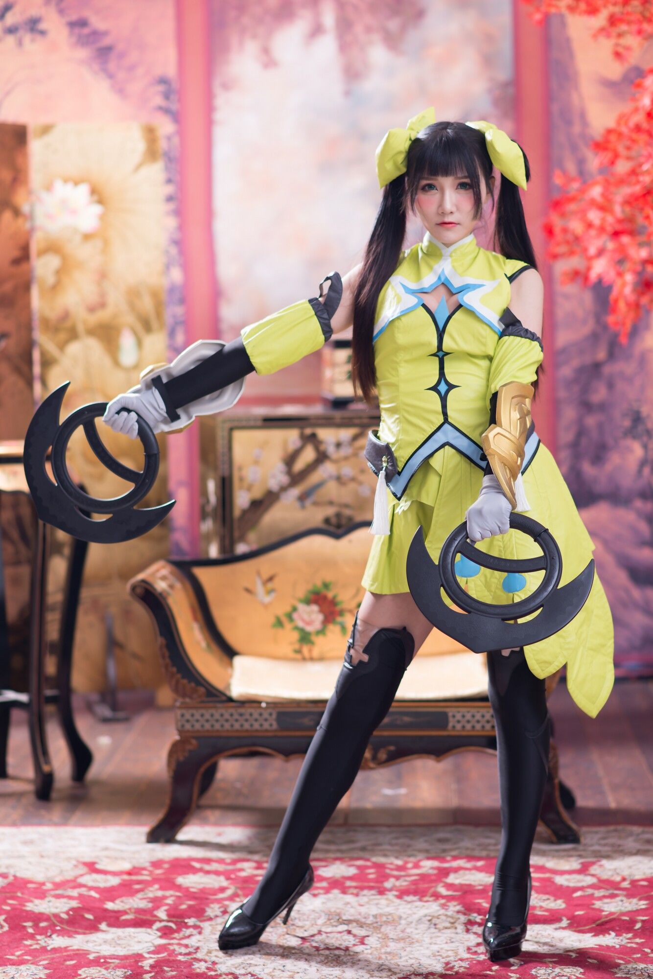 乔乔儿《琴棚孙尚香 白丝》-图0