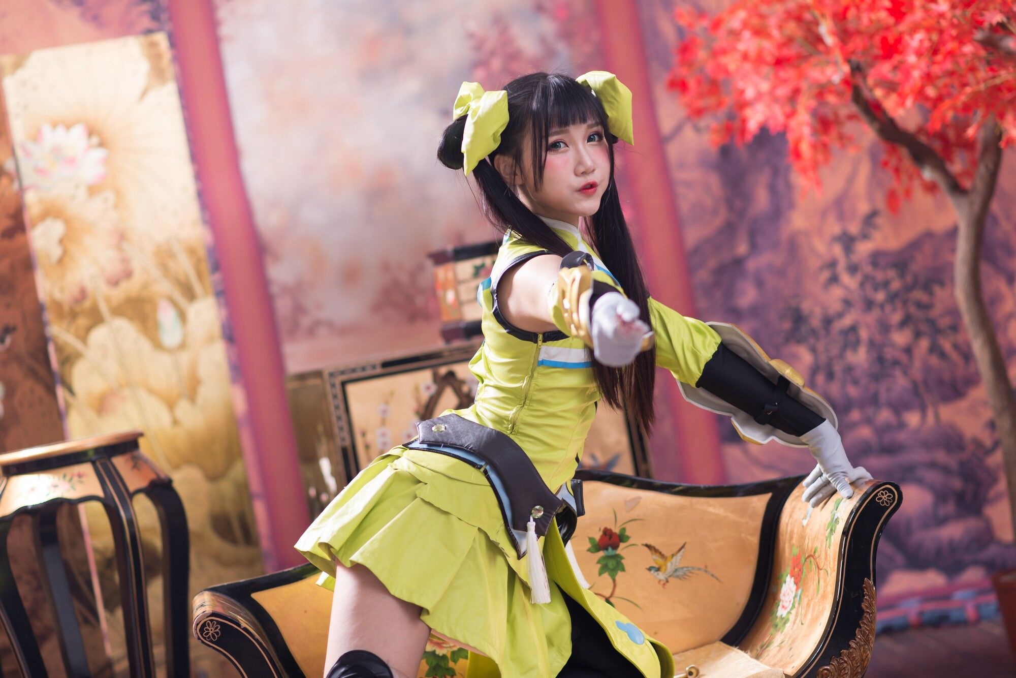 乔乔儿《琴棚孙尚香 白丝》-图11