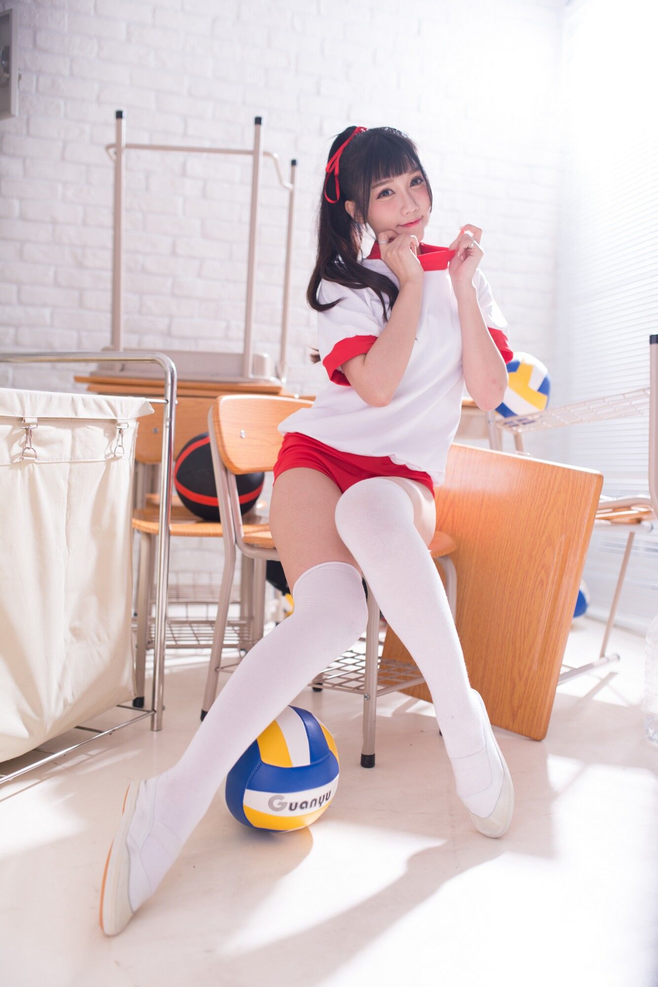 乔乔儿《琴棚孙尚香 白丝》-图22