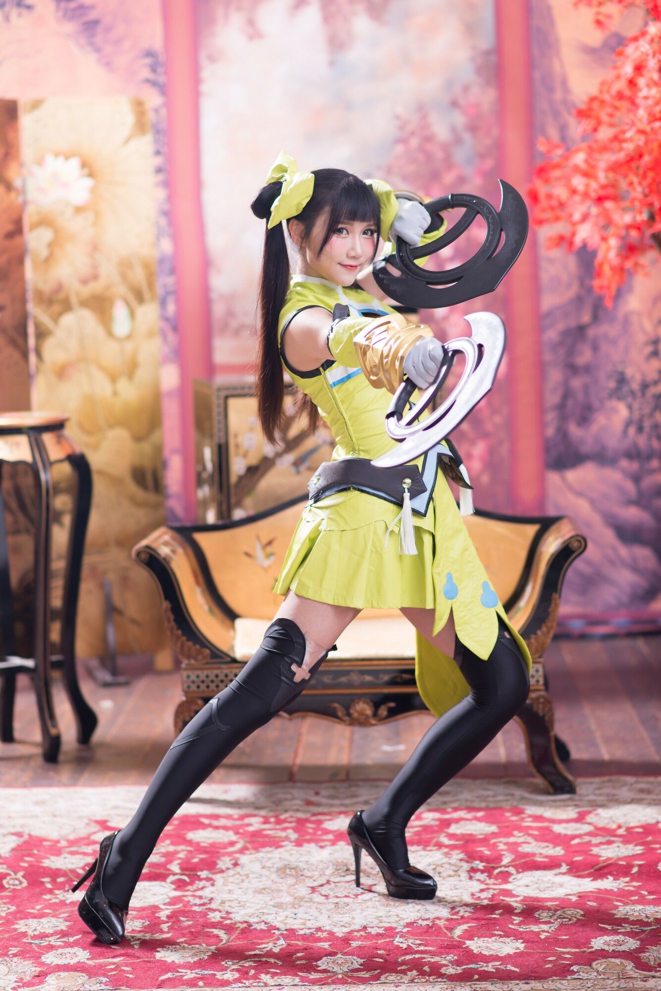 乔乔儿《琴棚孙尚香 白丝》-图4