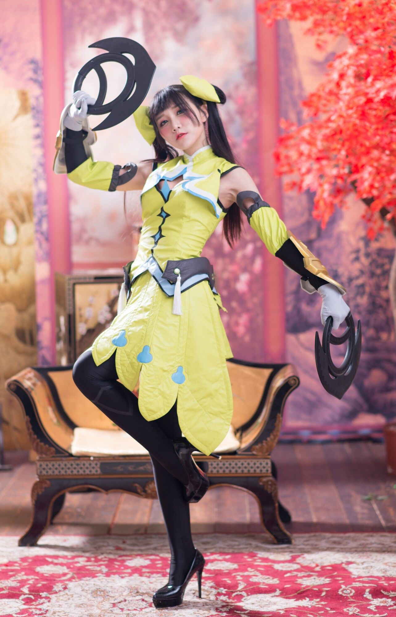 乔乔儿《琴棚孙尚香 白丝》-图5