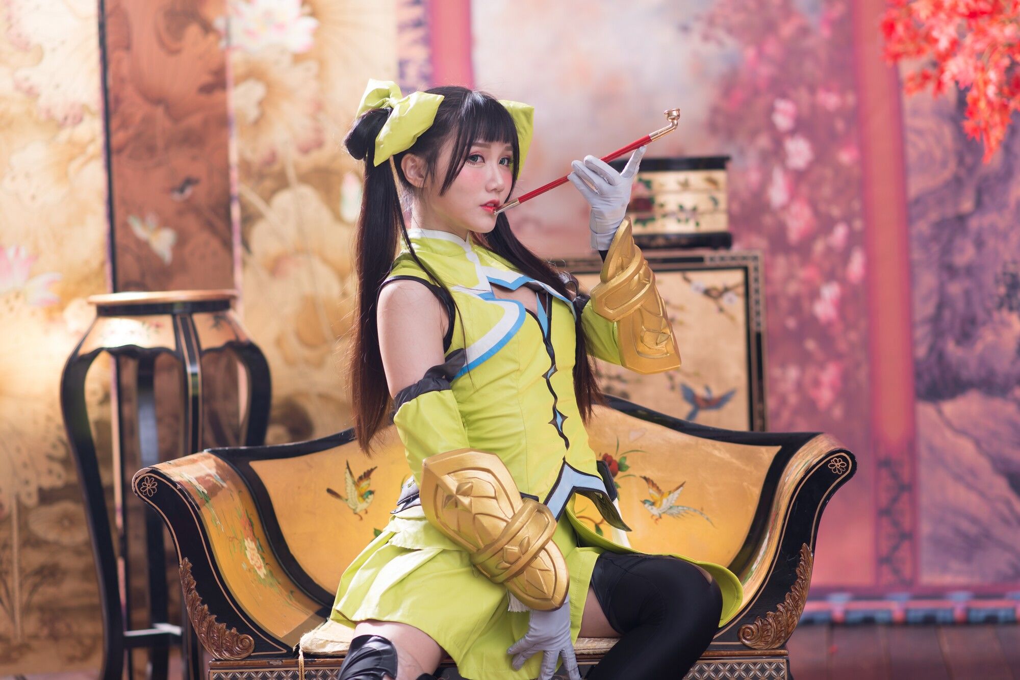 乔乔儿《琴棚孙尚香 白丝》-图7