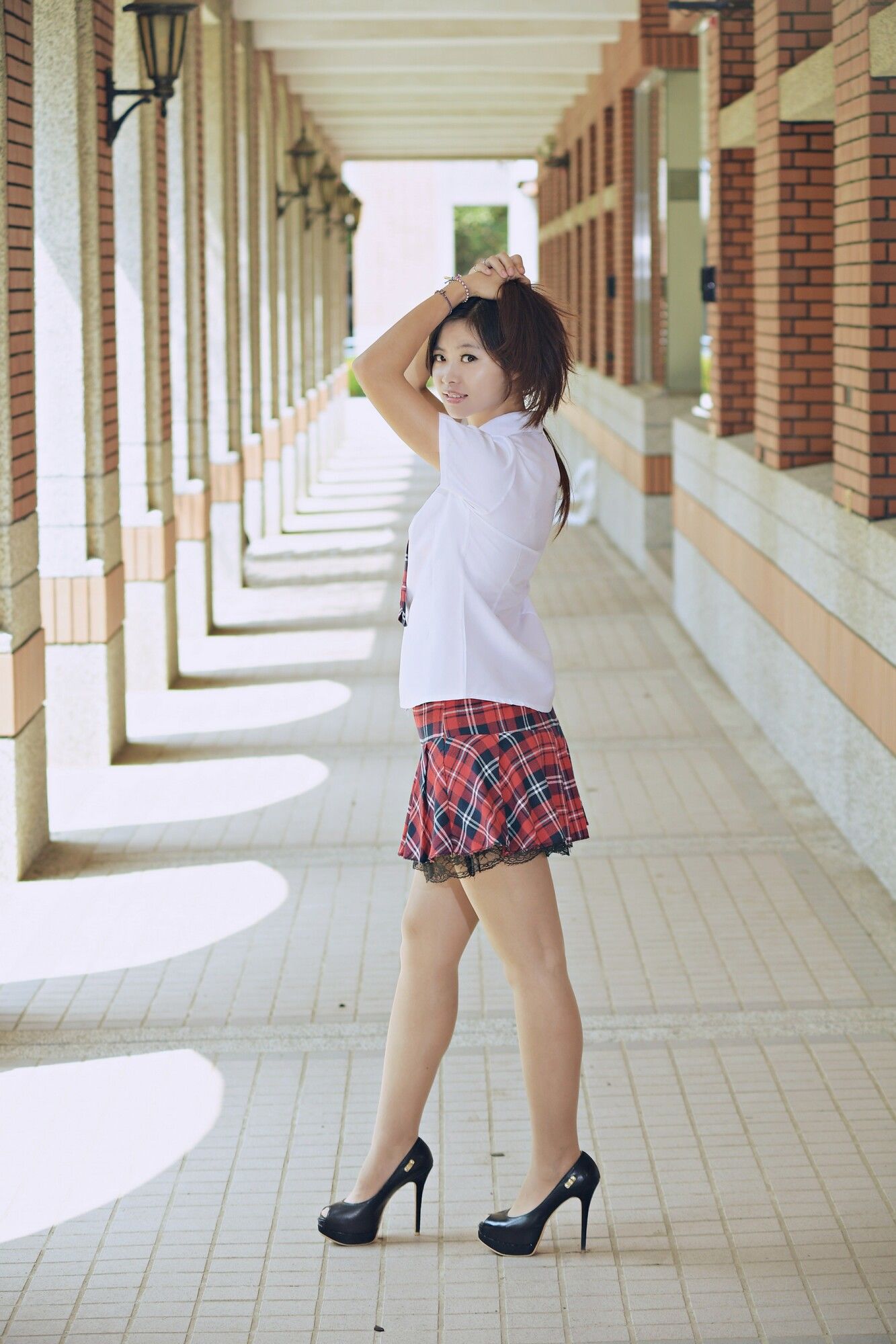 小雯 - 成大外拍共两套服装-图18