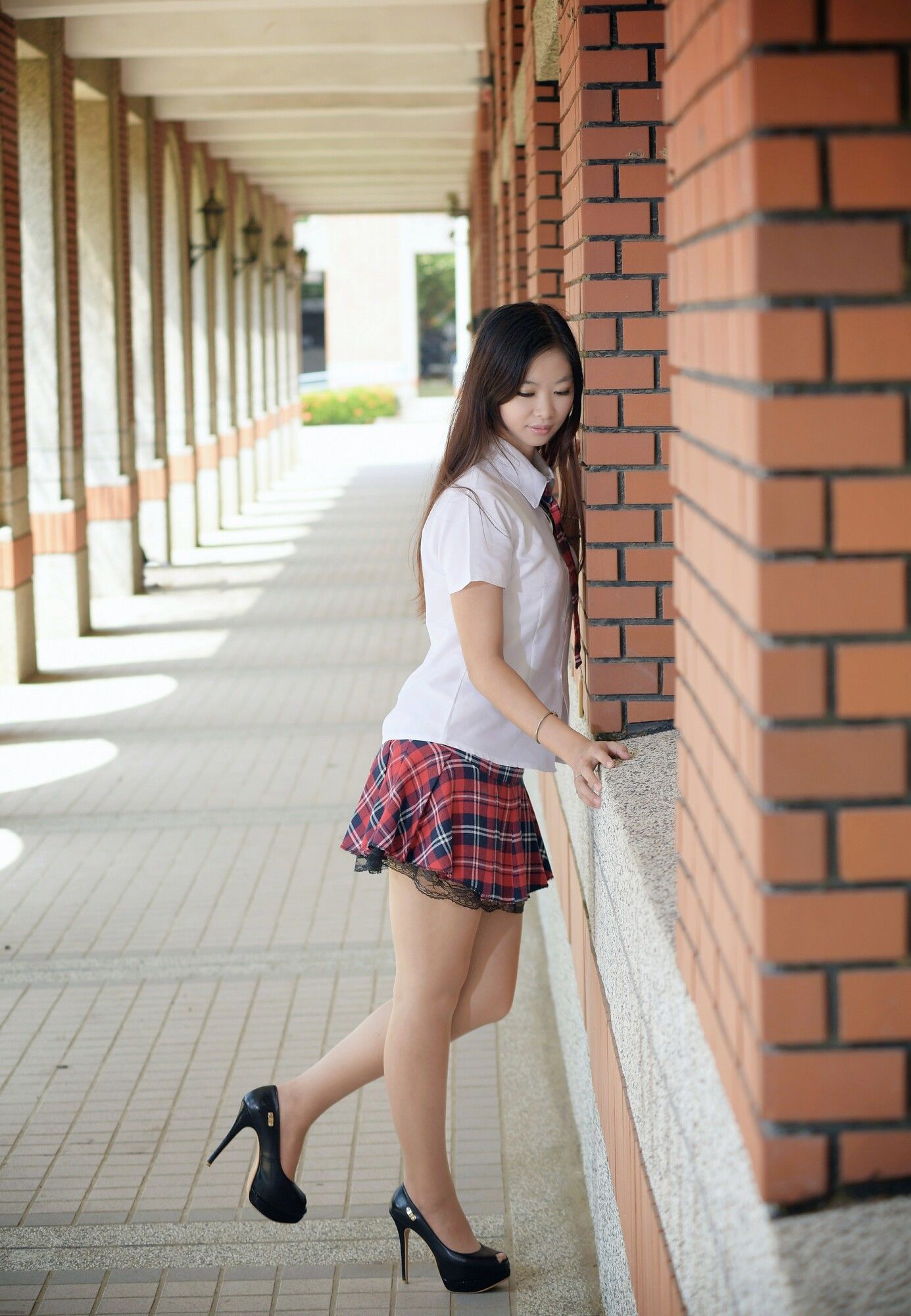 小雯 - 成大外拍共两套服装-图19