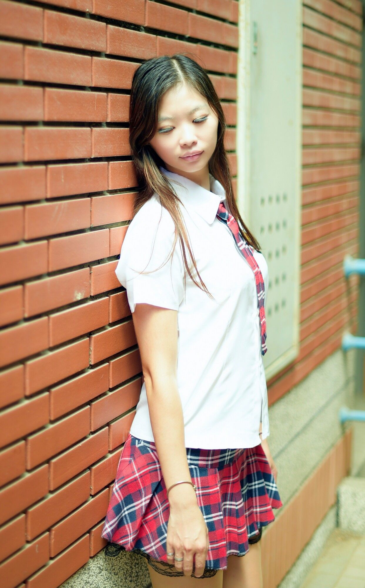 小雯 - 成大外拍共两套服装-图21