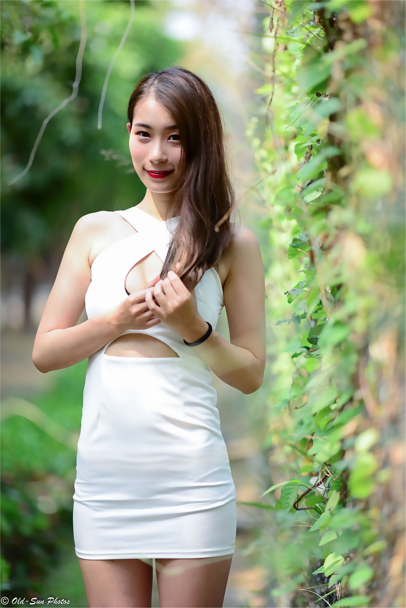 小雨《左營植物園》 性感外拍-图23