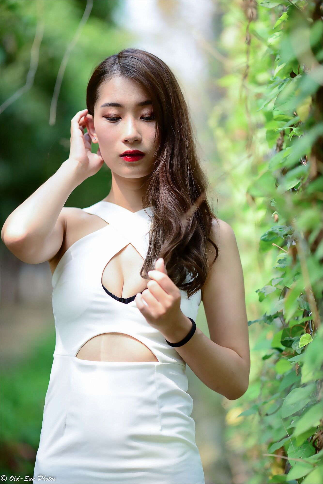 小雨《左營植物園》 性感外拍-图25