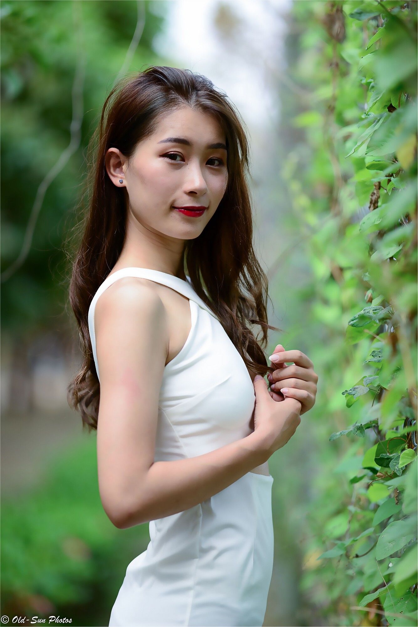 小雨《左營植物園》 性感外拍-图35