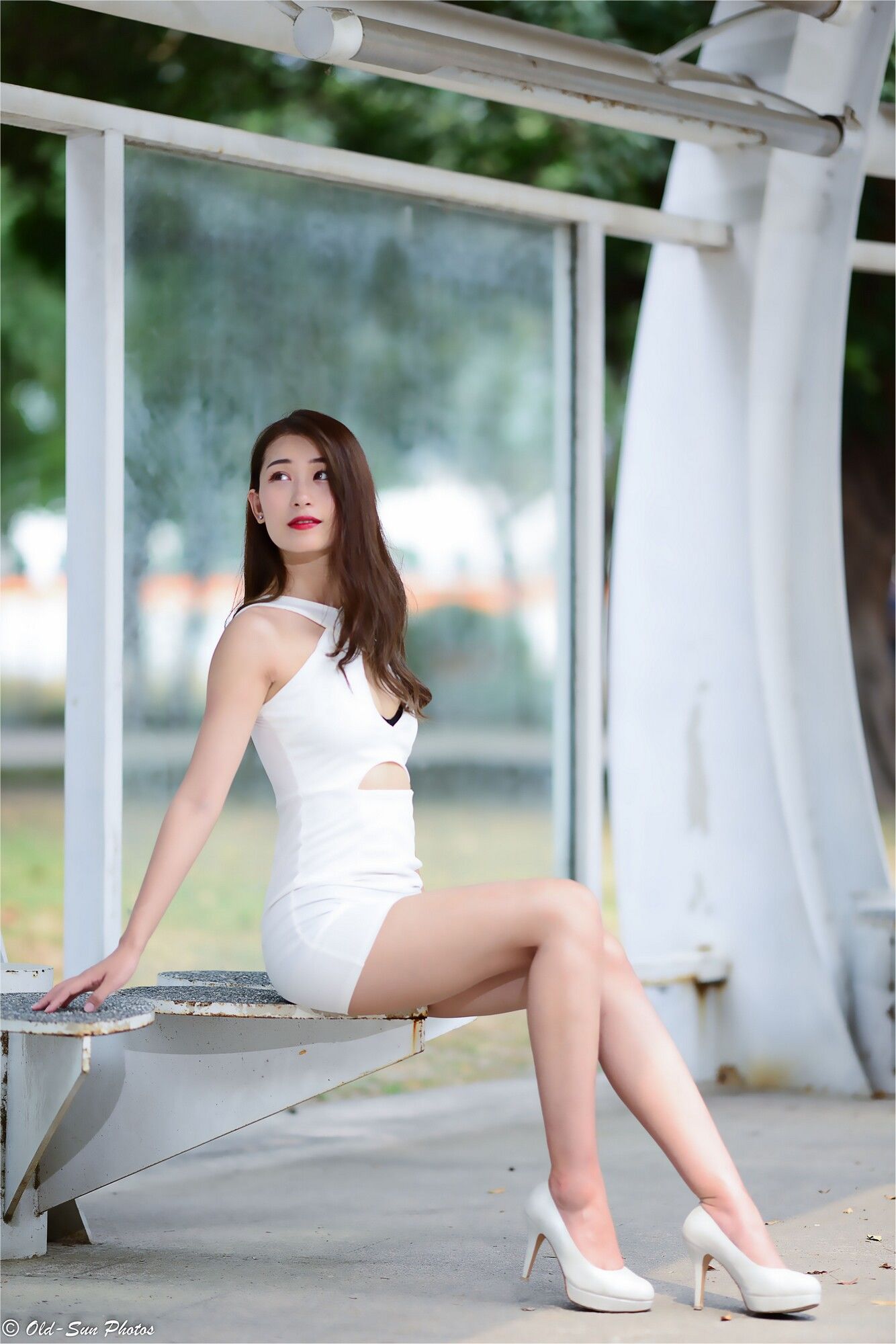 小雨《左營植物園》 性感外拍-图48