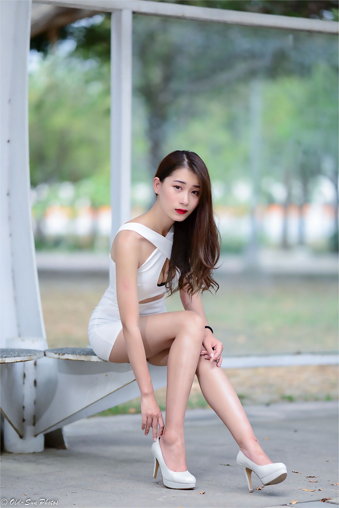 小雨《左營植物園》 性感外拍-图62