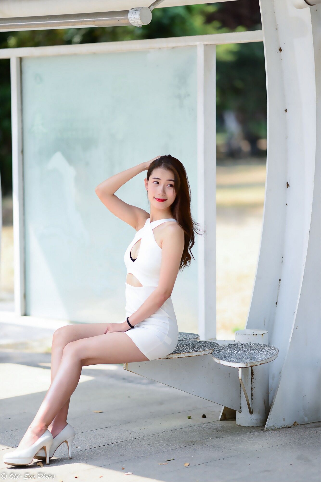 小雨《左營植物園》 性感外拍-图73