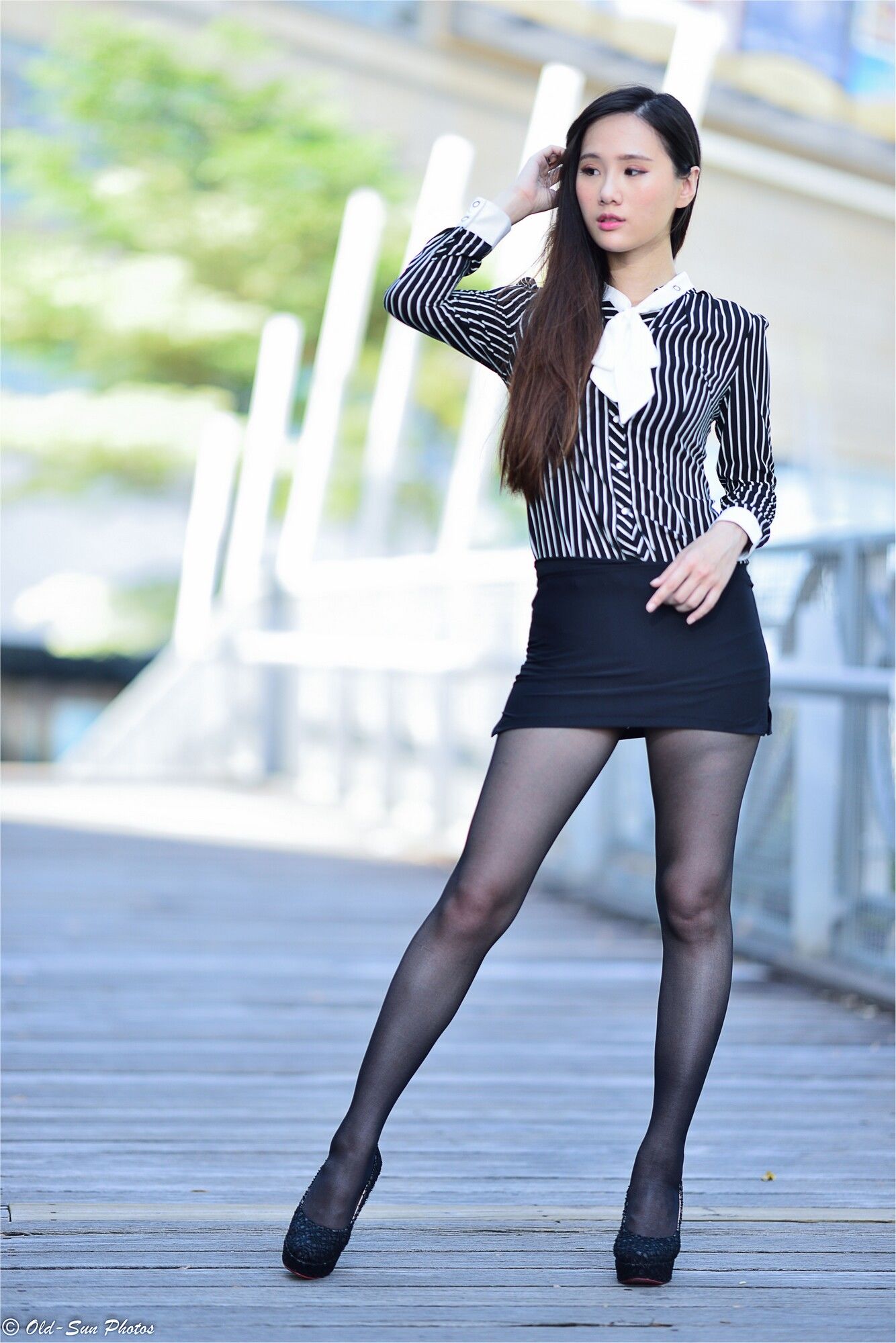 张小米 - 黑丝OL女郎外拍-图55