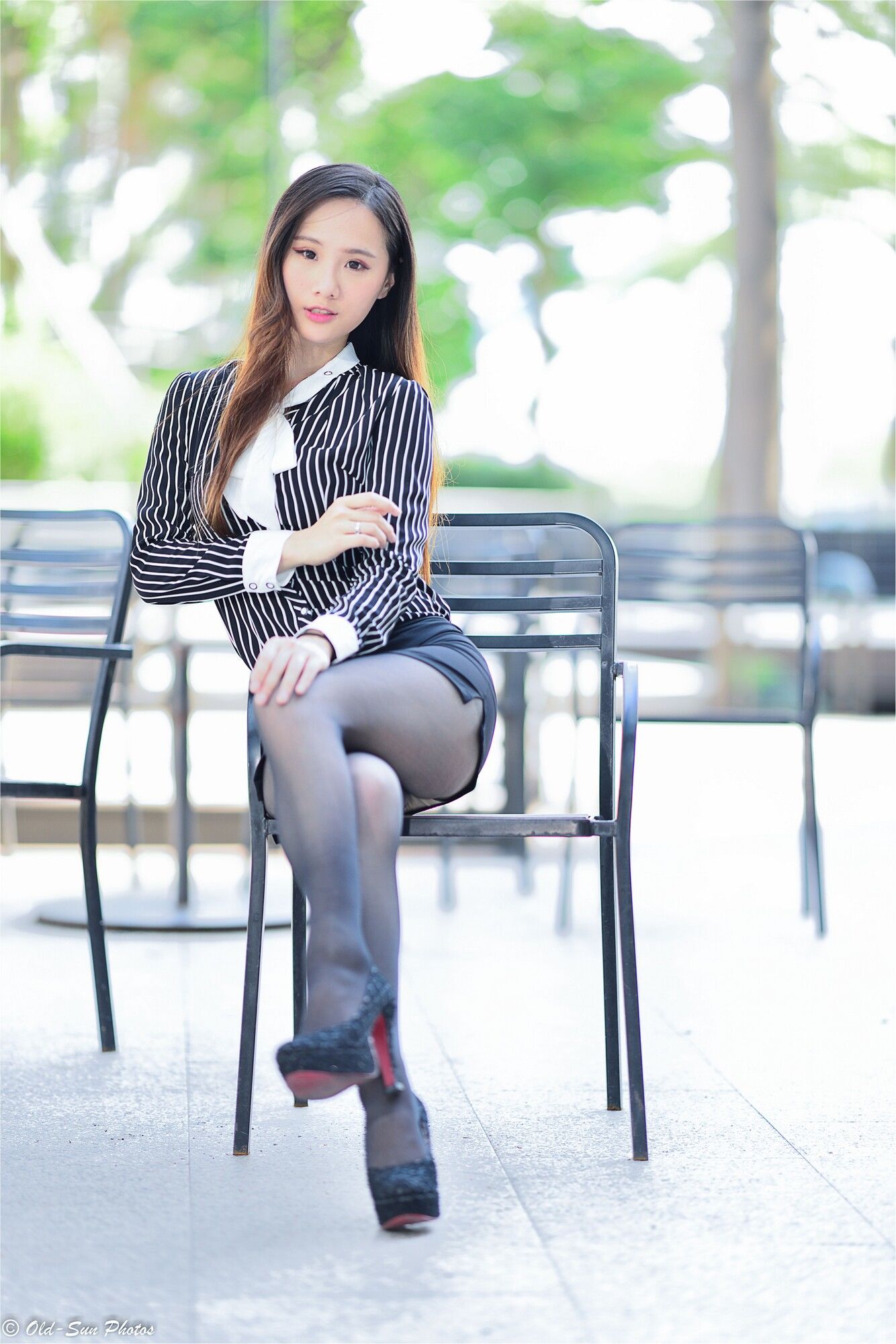 张小米 - 黑丝OL女郎外拍-图64