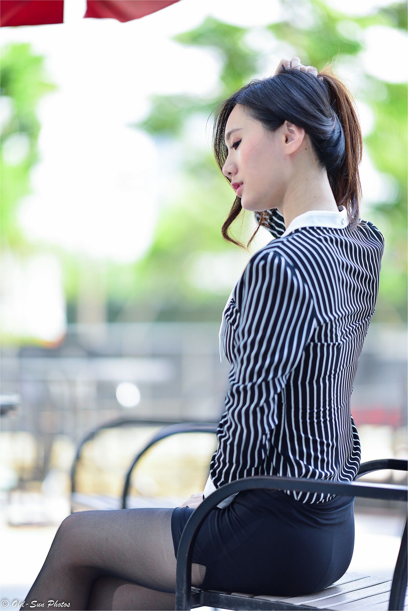 张小米 - 黑丝OL女郎外拍-图71