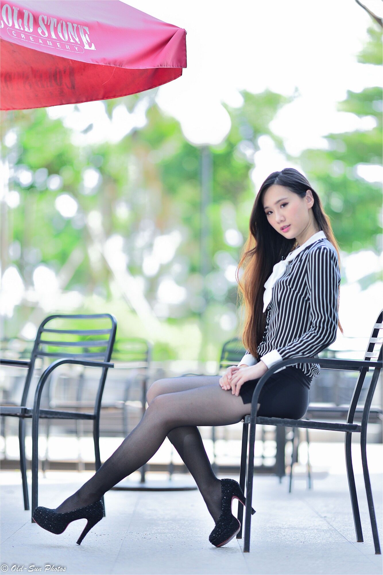 张小米 - 黑丝OL女郎外拍-图74