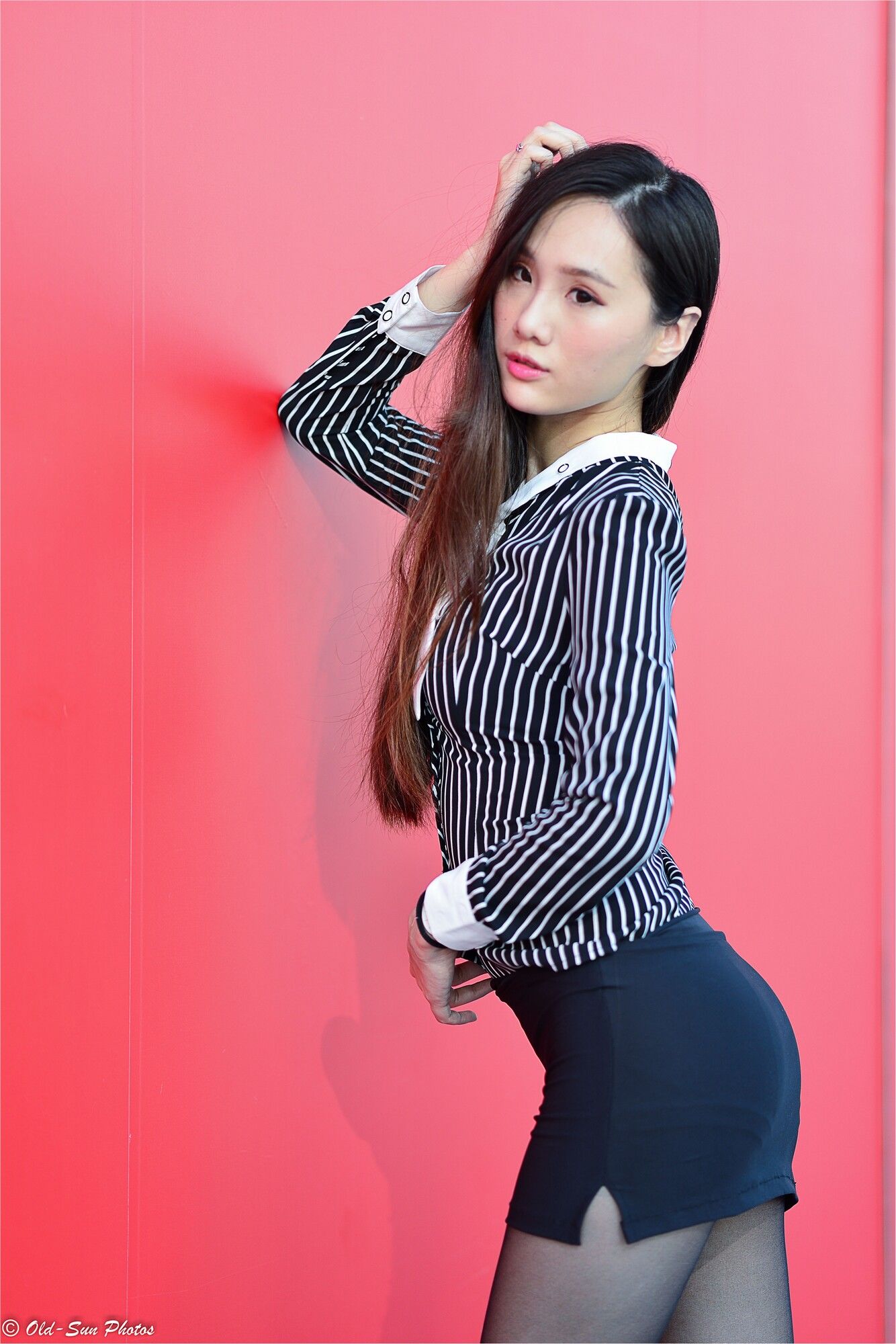 张小米 - 黑丝OL女郎外拍-图81