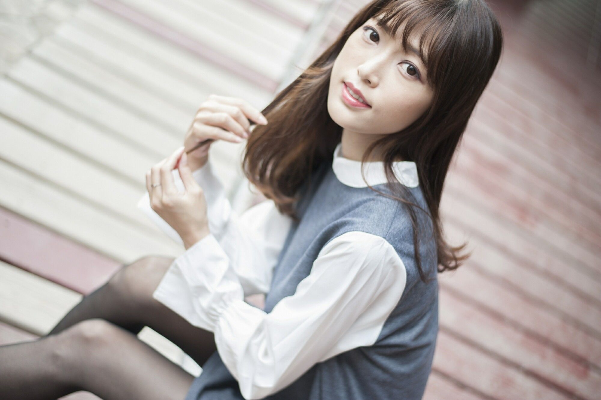 彭丽嘉(Lady憶憶)《樱花下的黑丝》-图23