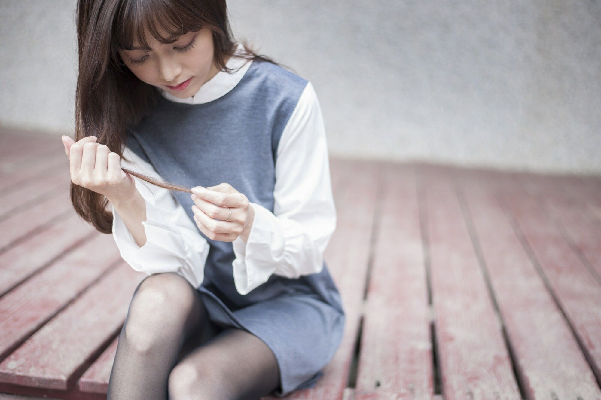 彭丽嘉(Lady憶憶)《樱花下的黑丝》-图24