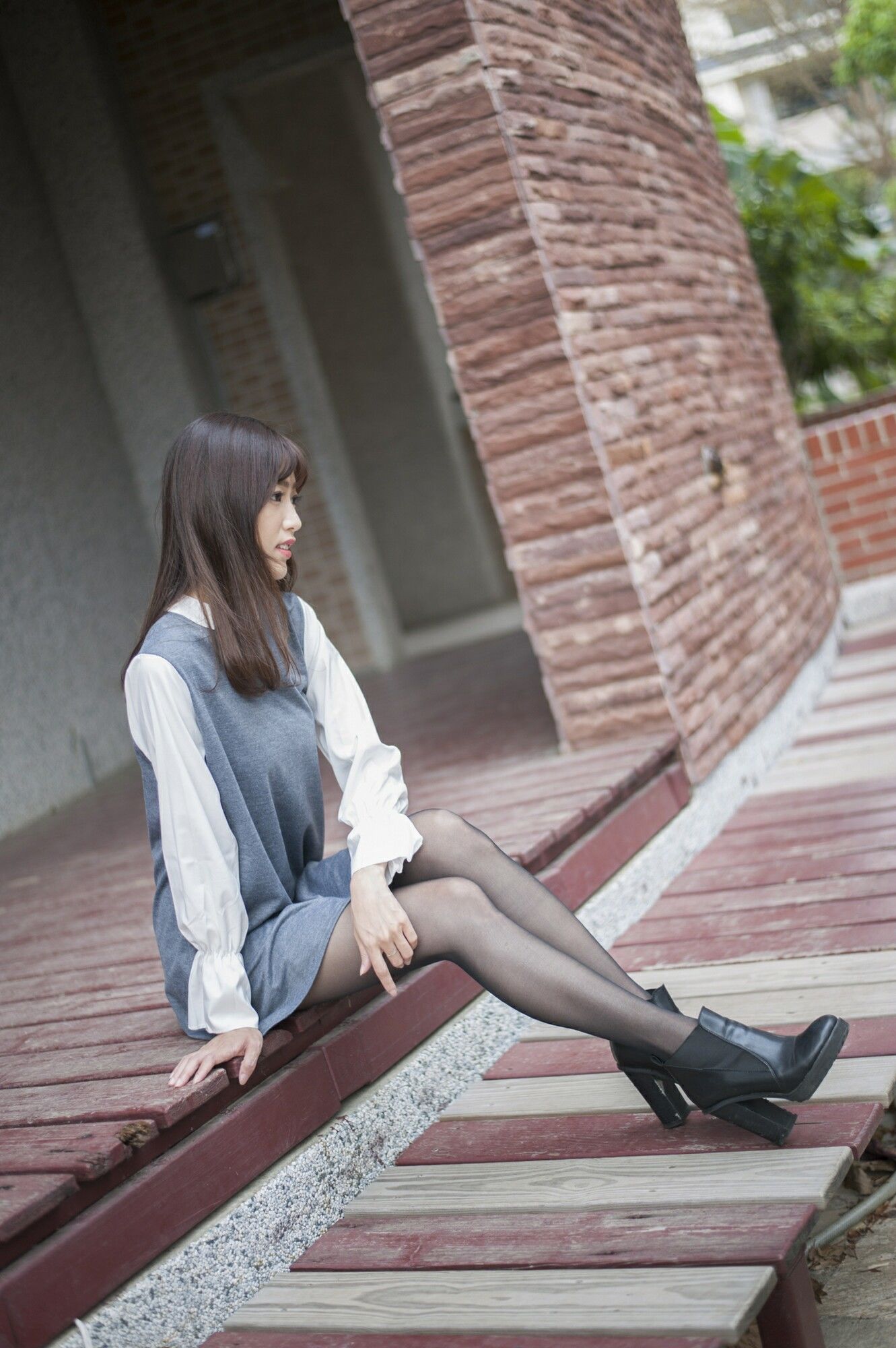 彭丽嘉(Lady憶憶)《樱花下的黑丝》-图25