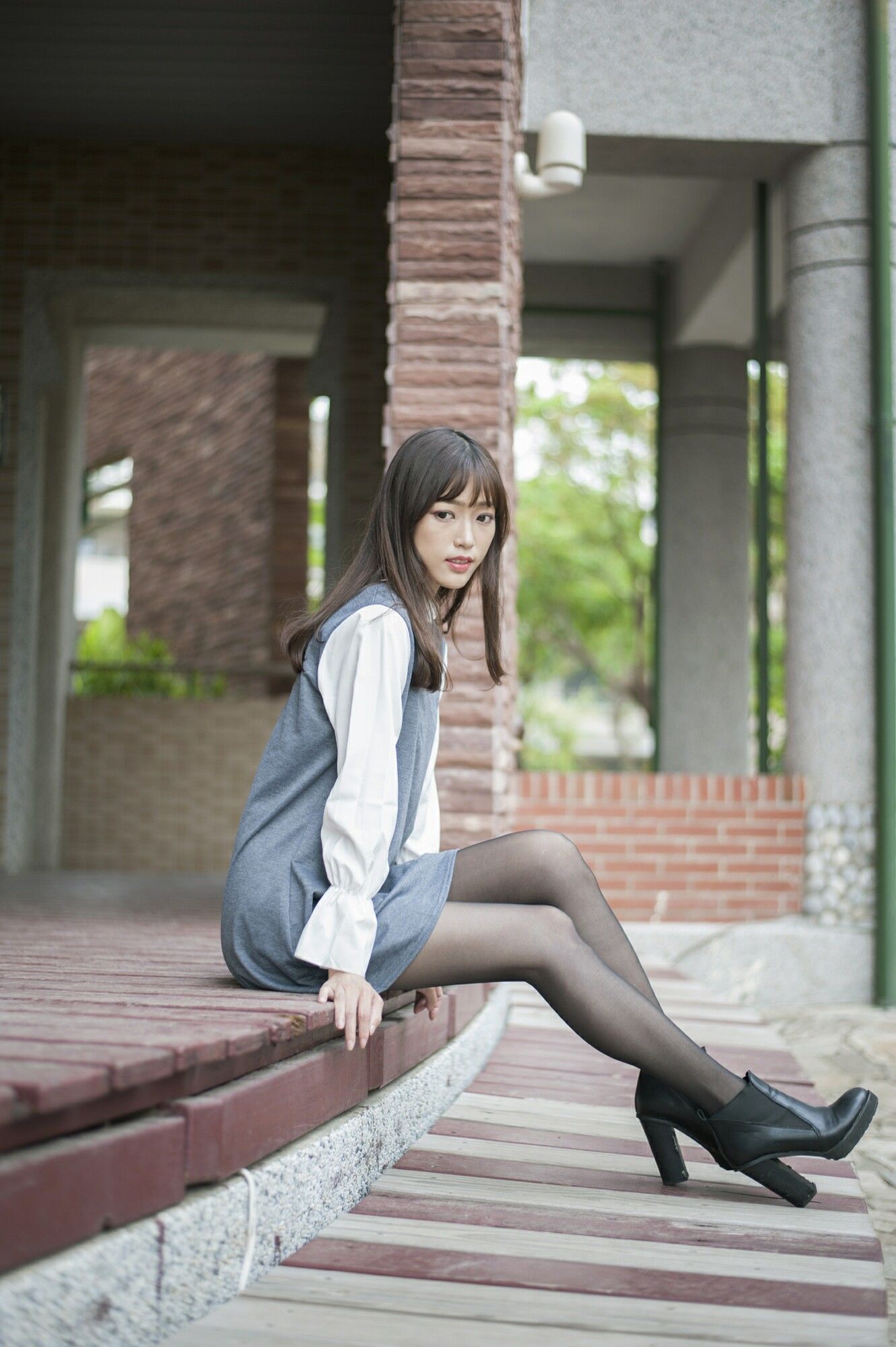 彭丽嘉(Lady憶憶)《樱花下的黑丝》-图26