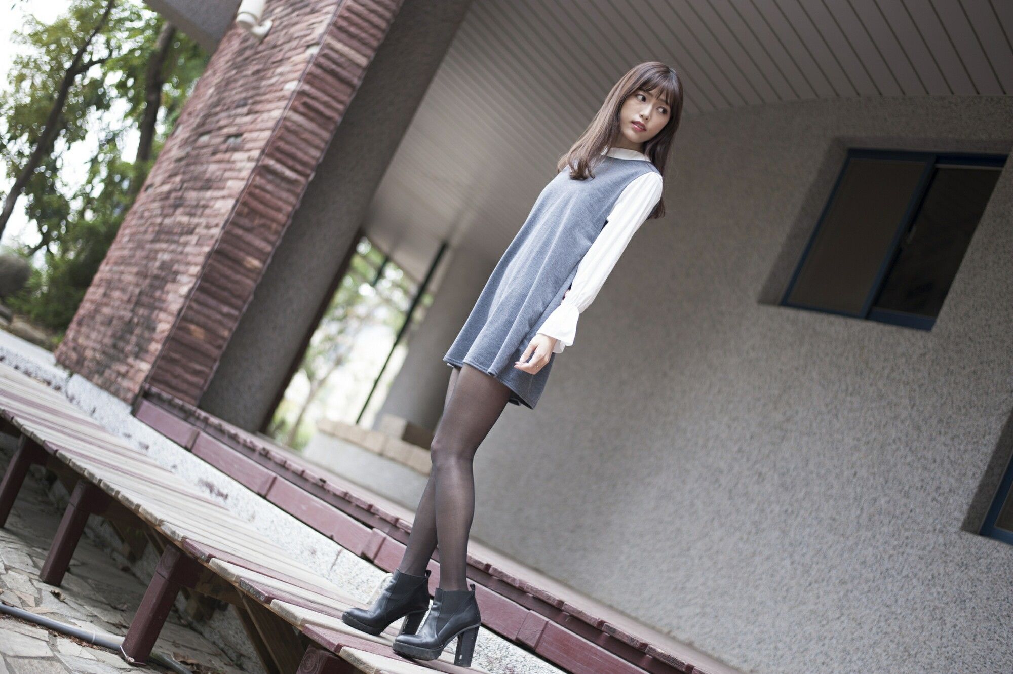 彭丽嘉(Lady憶憶)《樱花下的黑丝》-图27