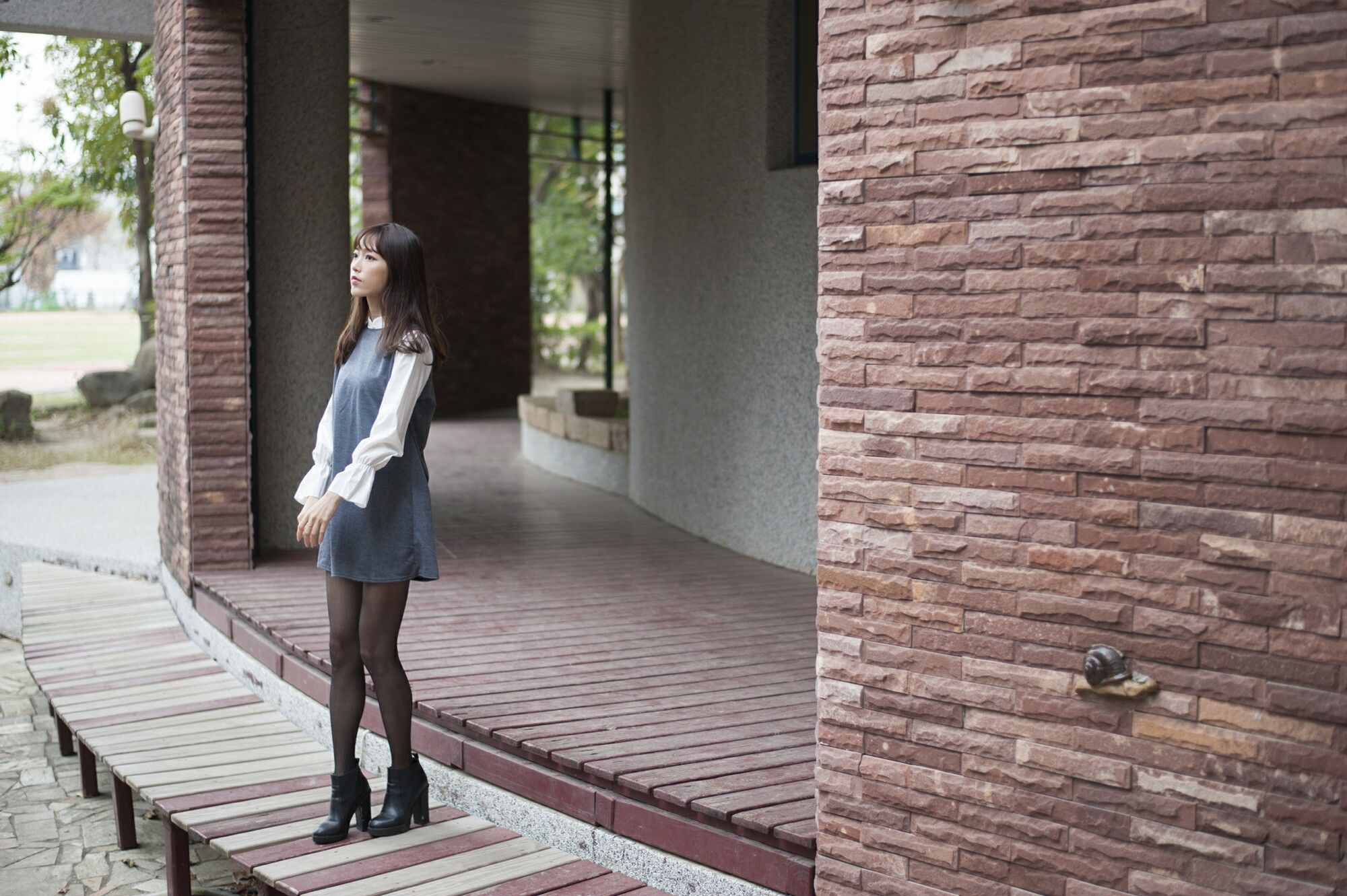 彭丽嘉(Lady憶憶)《樱花下的黑丝》-图28