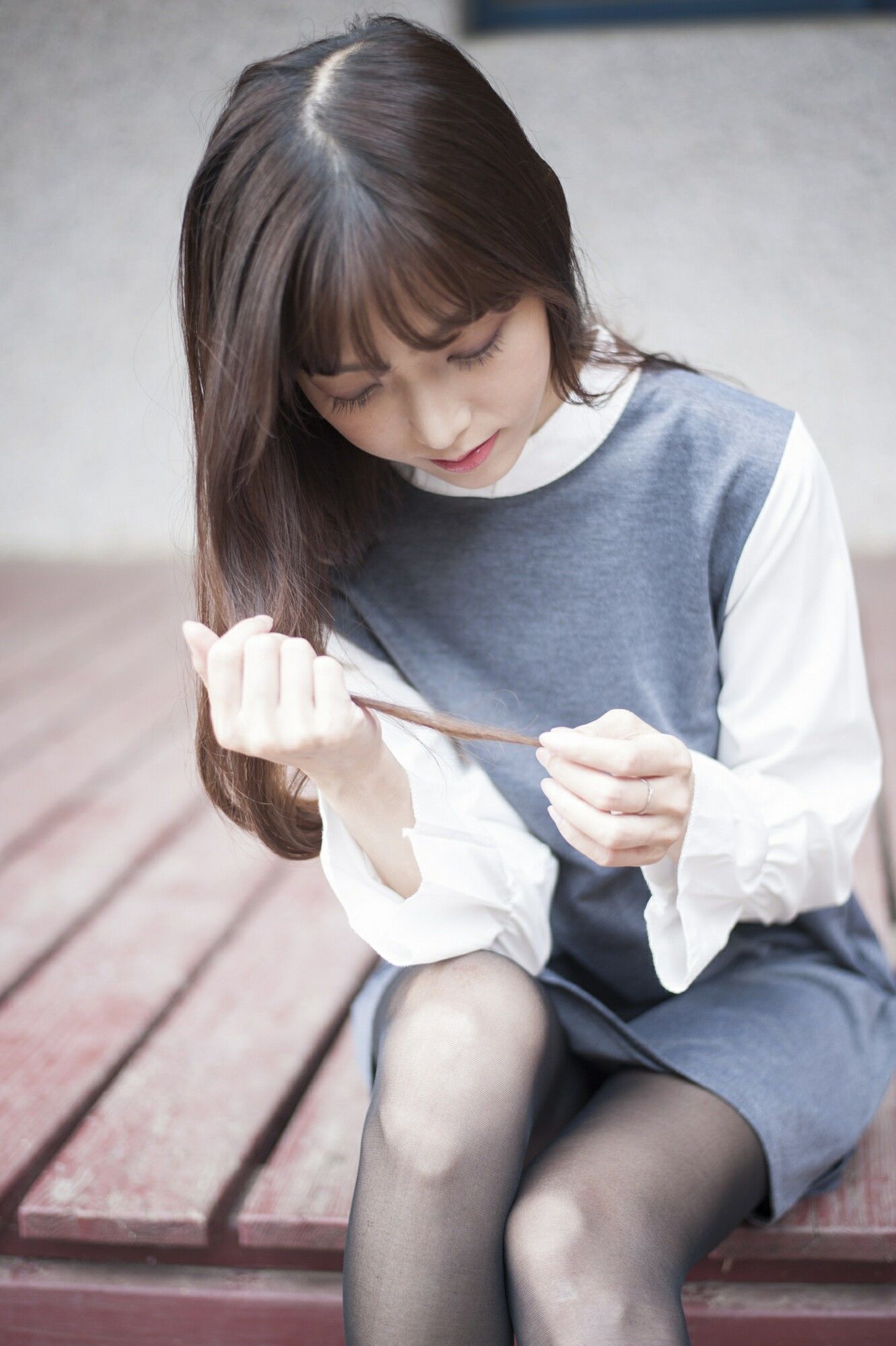 彭丽嘉(Lady憶憶)《樱花下的黑丝》-图29