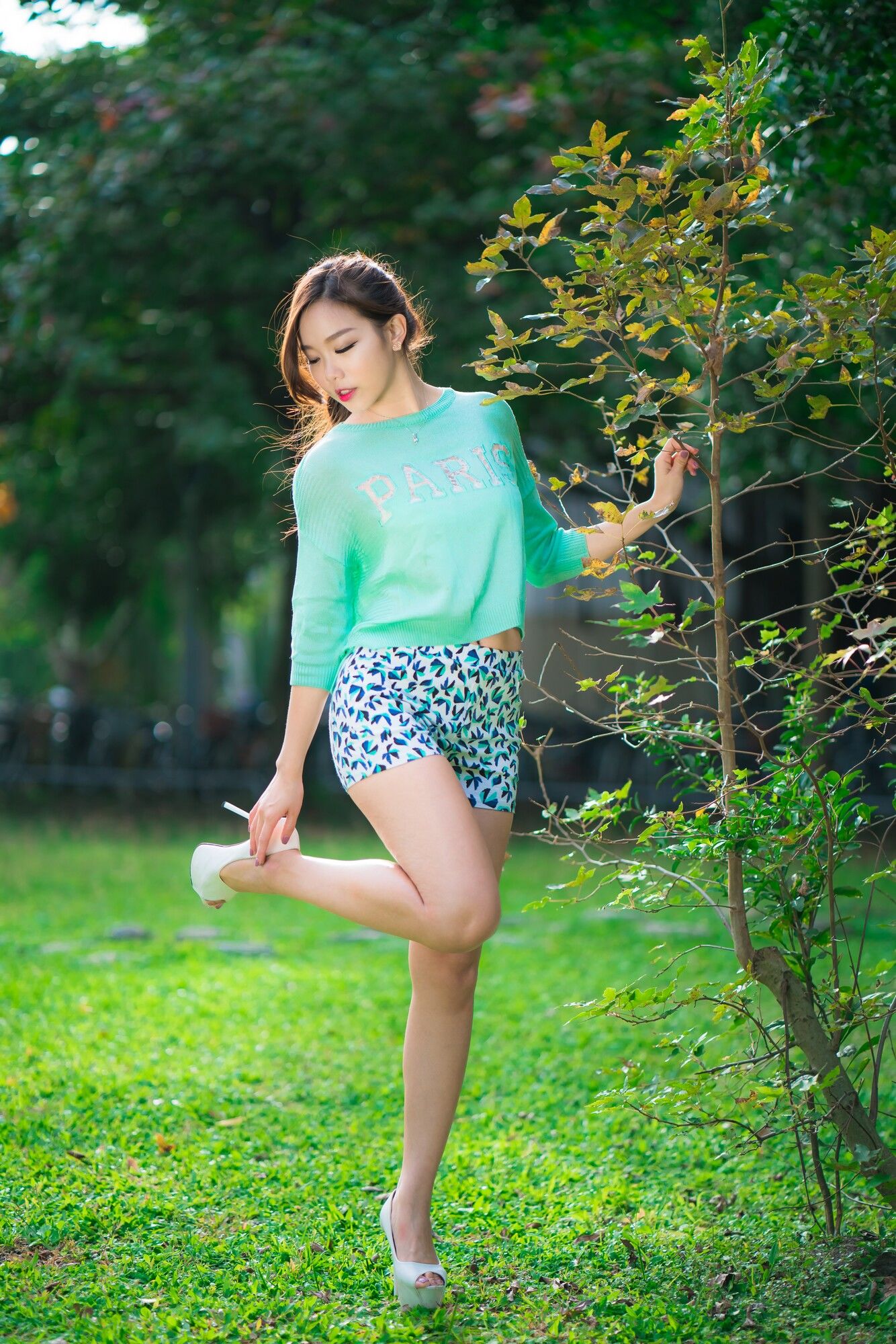 Olivia安馜薇《台大外拍》-图11