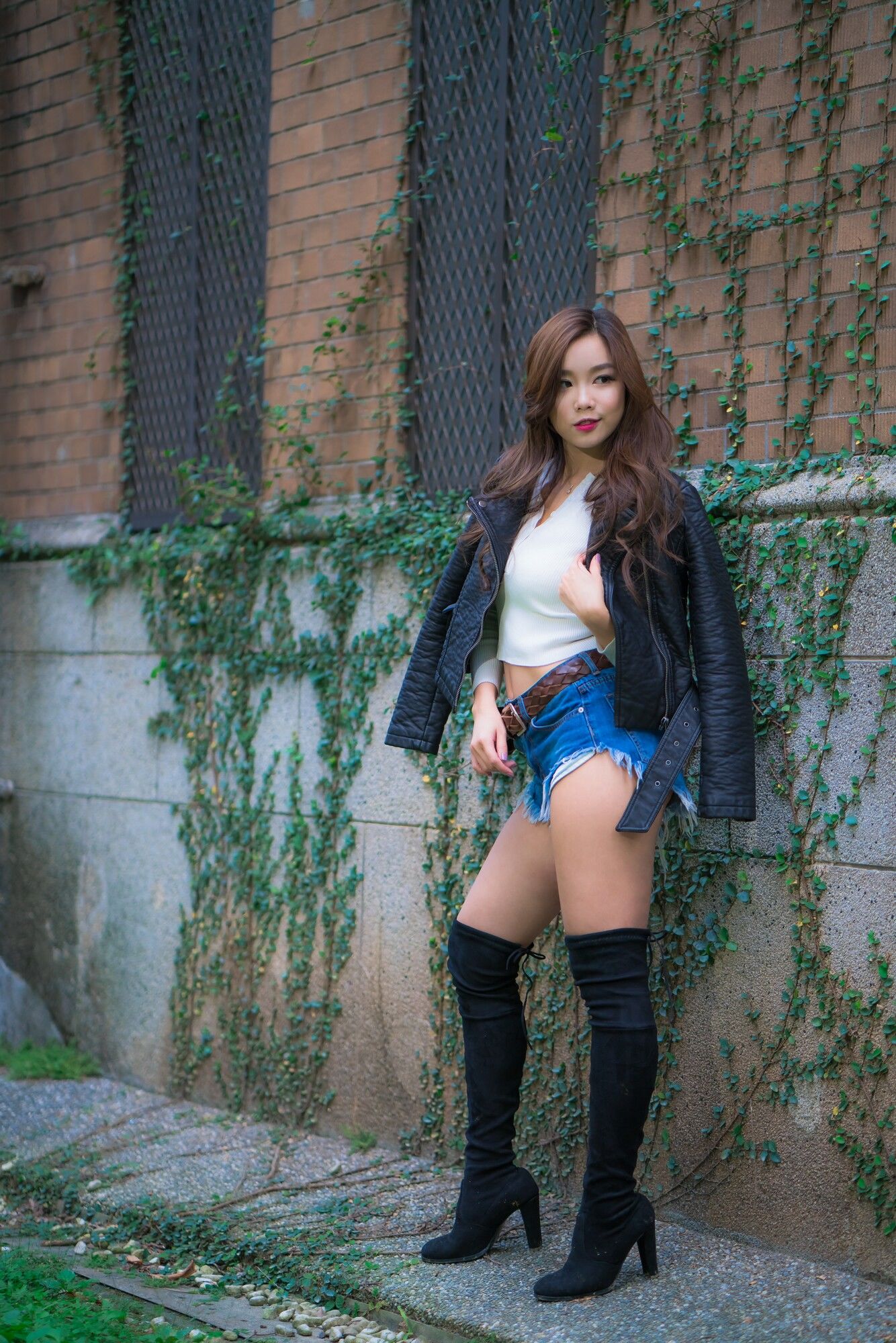 Olivia安馜薇《台大外拍》-图22