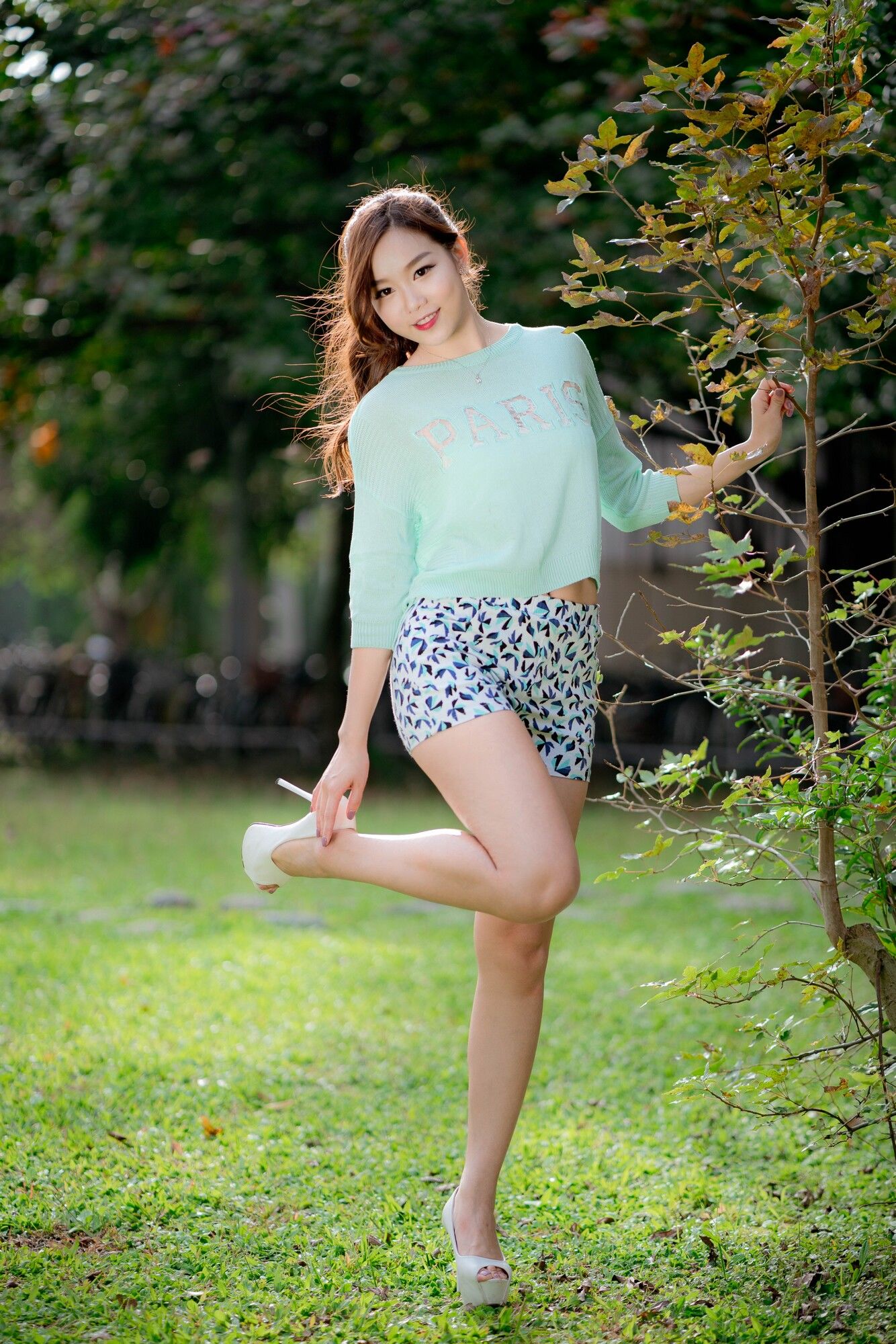 Olivia安馜薇《台大外拍》-图46