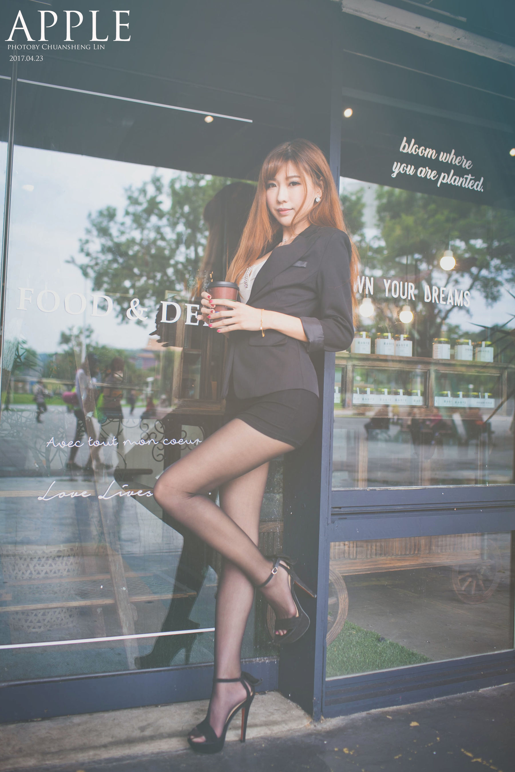 张闵净(小净) - OL外拍-图17