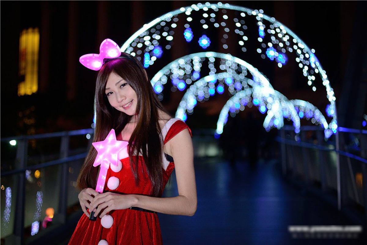 张雅筑chu 《板橋車站圣诞节外拍》-图17