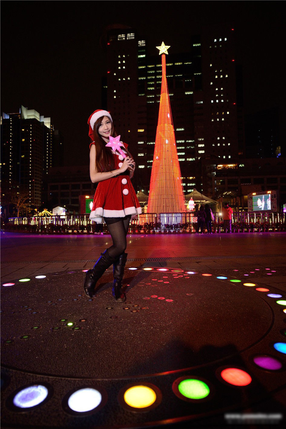 张雅筑chu 《板橋車站圣诞节外拍》-图5