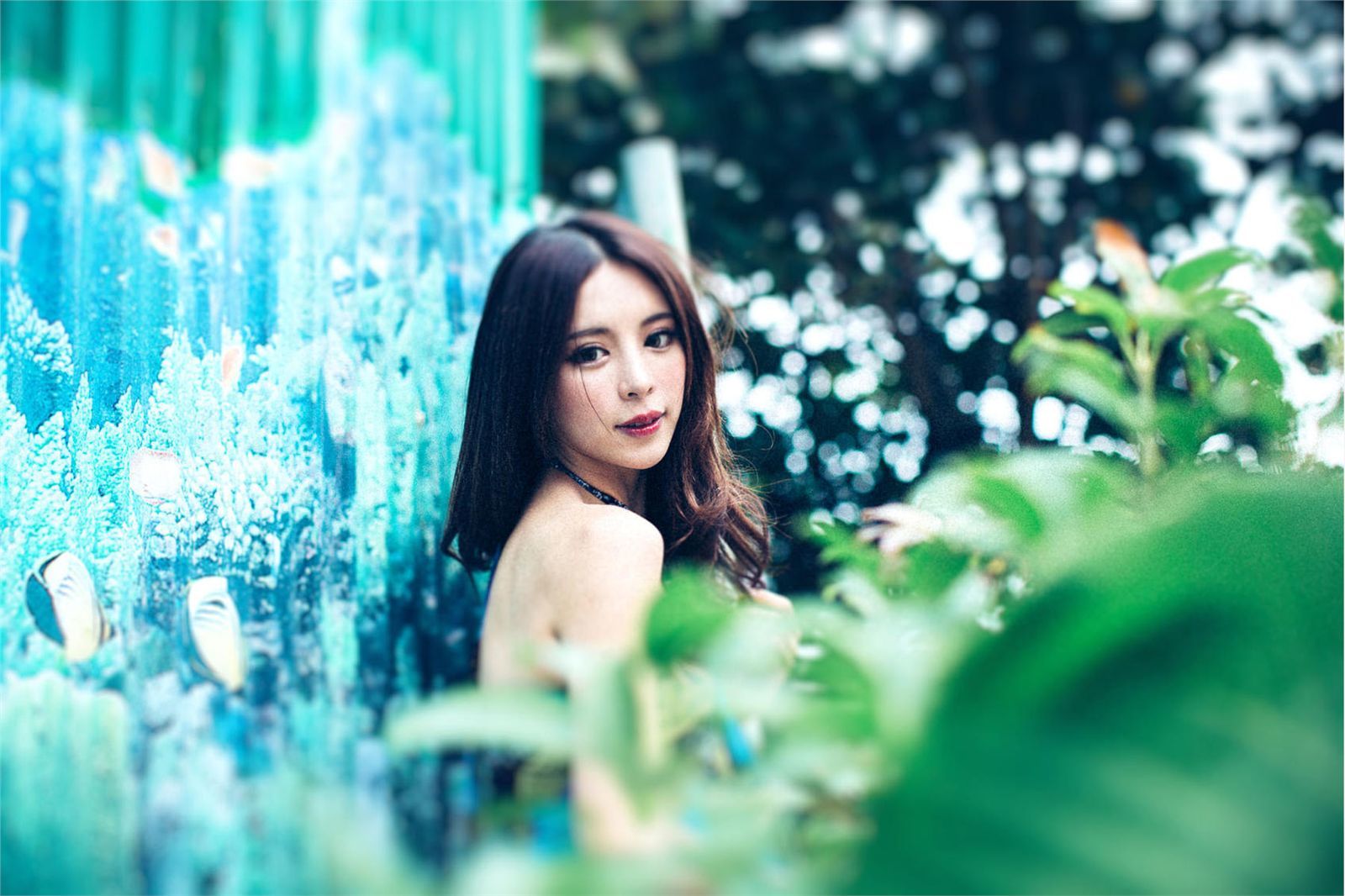 大眼正妹张齐郡《炫彩外拍》-图16