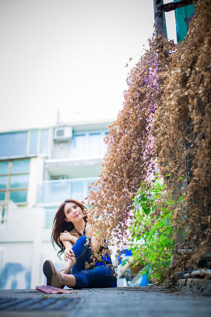 大眼正妹张齐郡《炫彩外拍》-图26