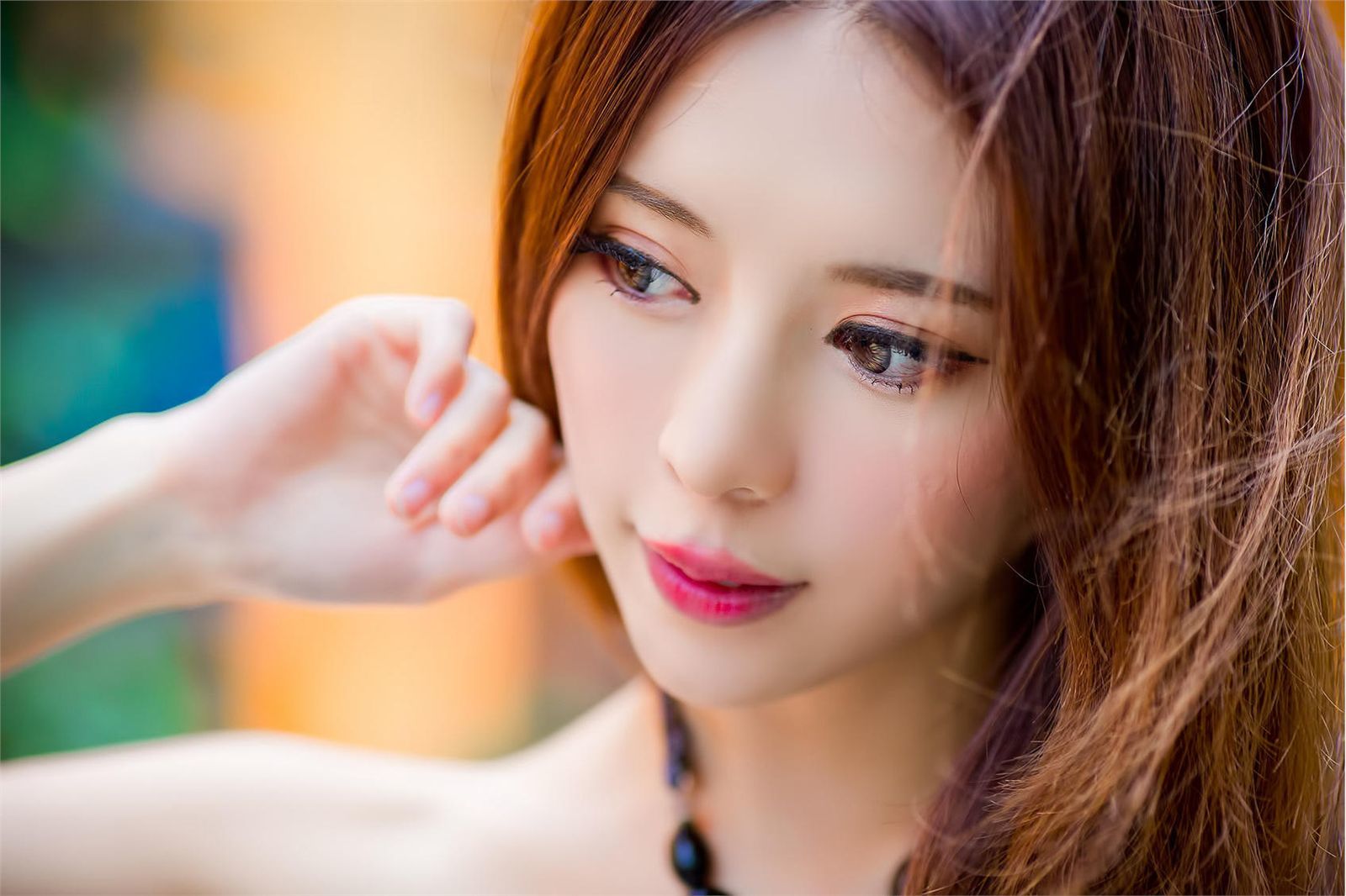 大眼正妹张齐郡《炫彩外拍》-图44