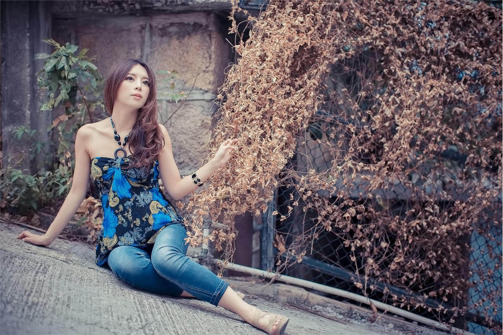 大眼正妹张齐郡《炫彩外拍》-图49